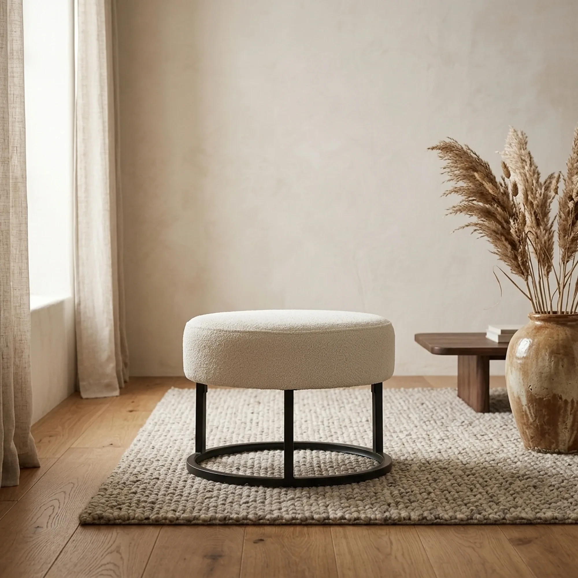 Hocker Escabel Ø50 Alpine Ivory - My Sons