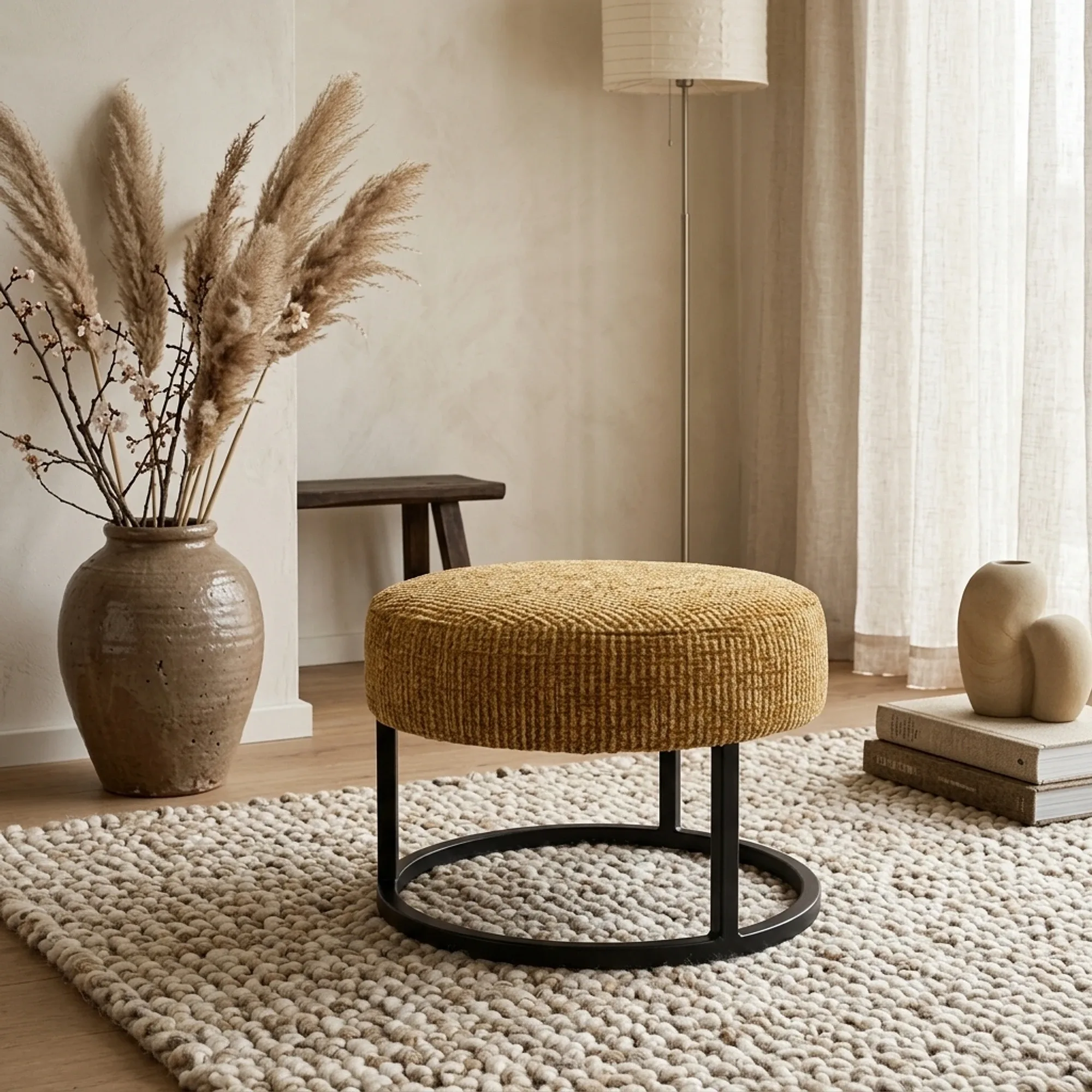 Hocker Escabel Ø50 Coco Gold 132 - My Sons