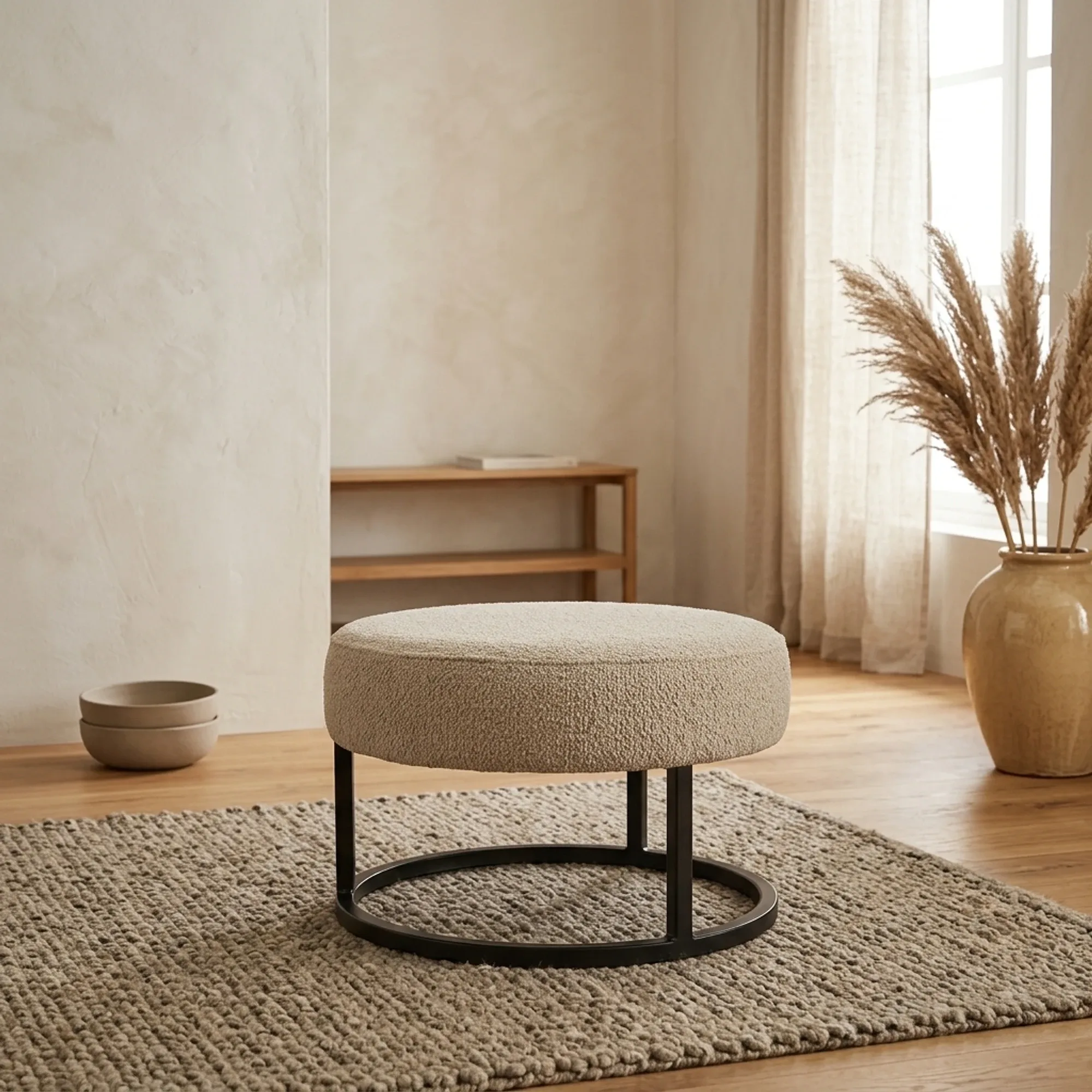 Hocker Escabel Ø50 Rhythm Beige 05 - My Sons