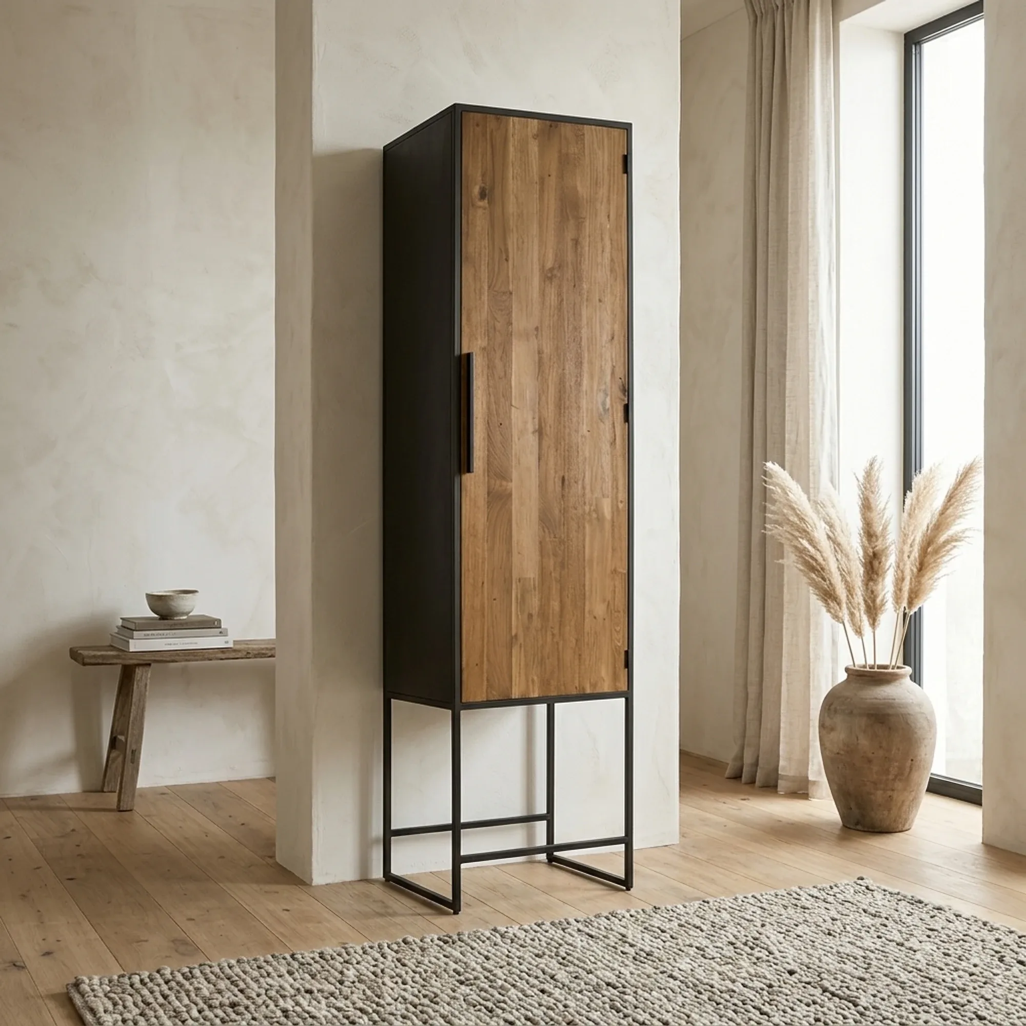 Felino Storage Cabinet natural 60 cm - Tower Living