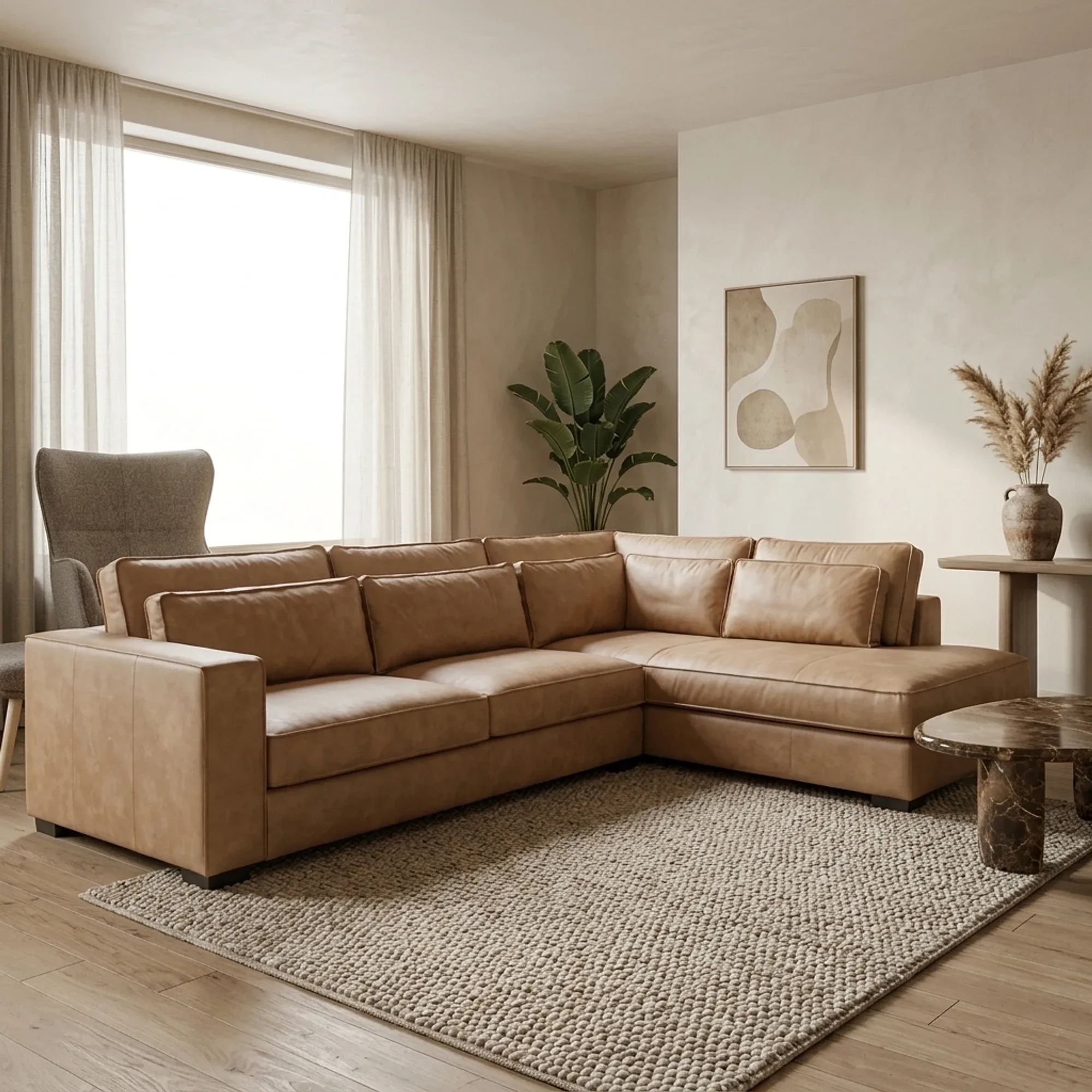 Corner Sofa Aymee | Eco leather - Agpol