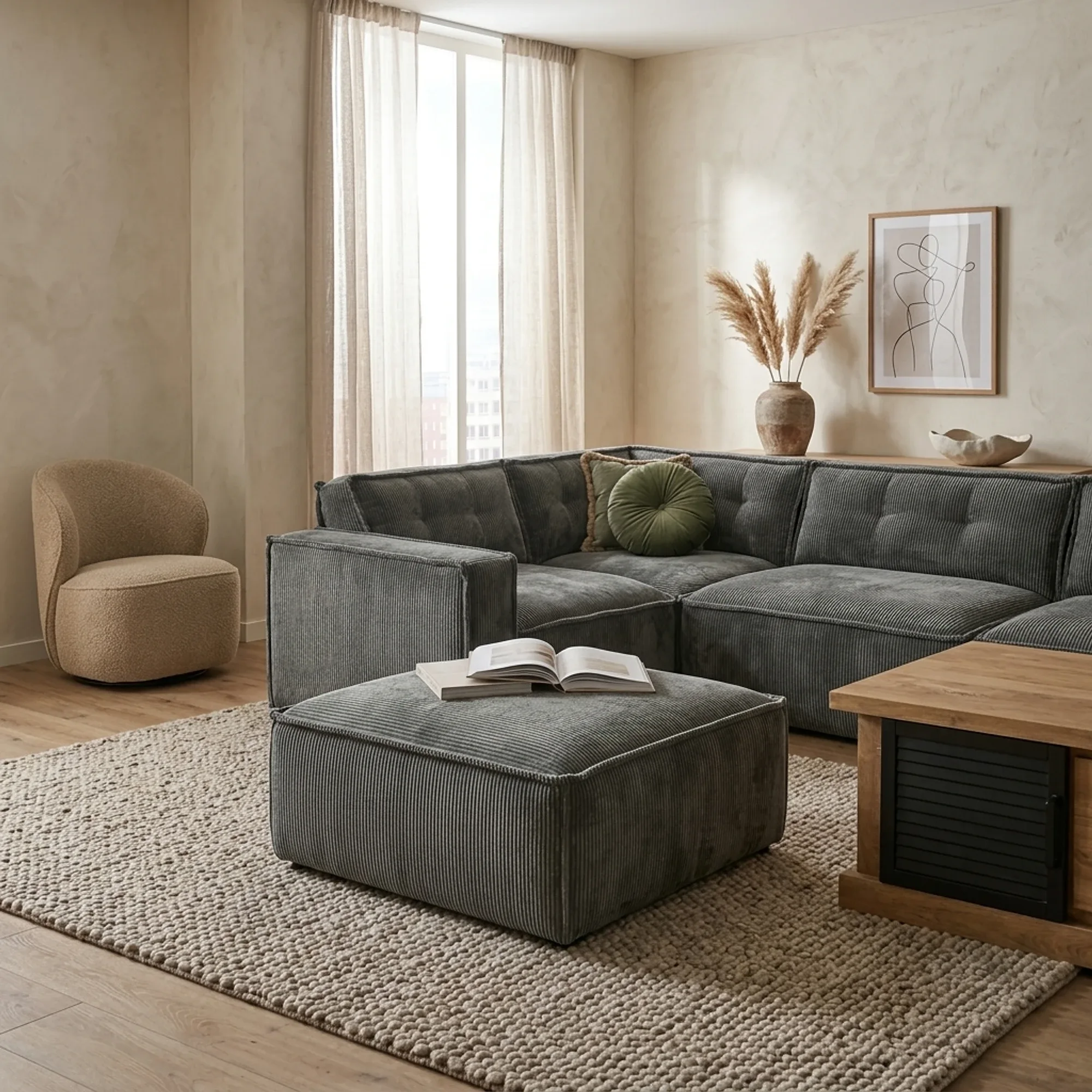 Dragon modulaire hoekbank - Easy Sofa