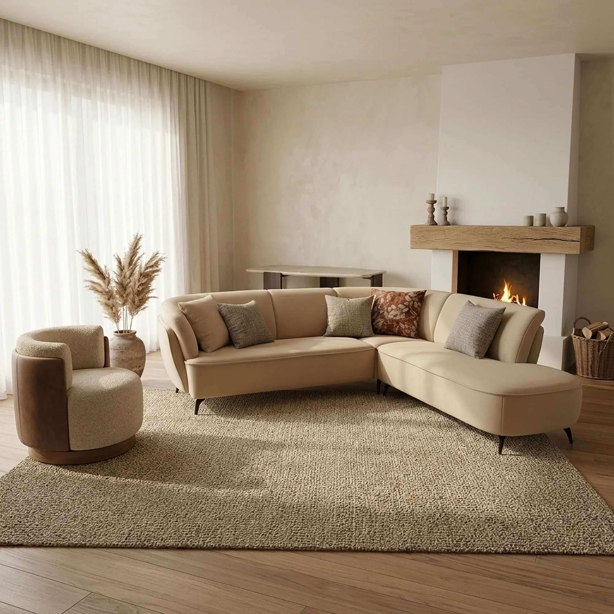 Ecksofa Sonate - Zitform