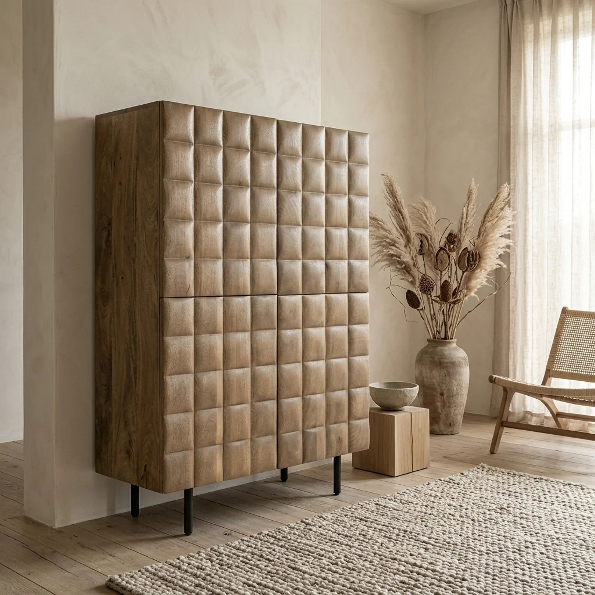 Cabinet Felix Mango Wood - Eleonora