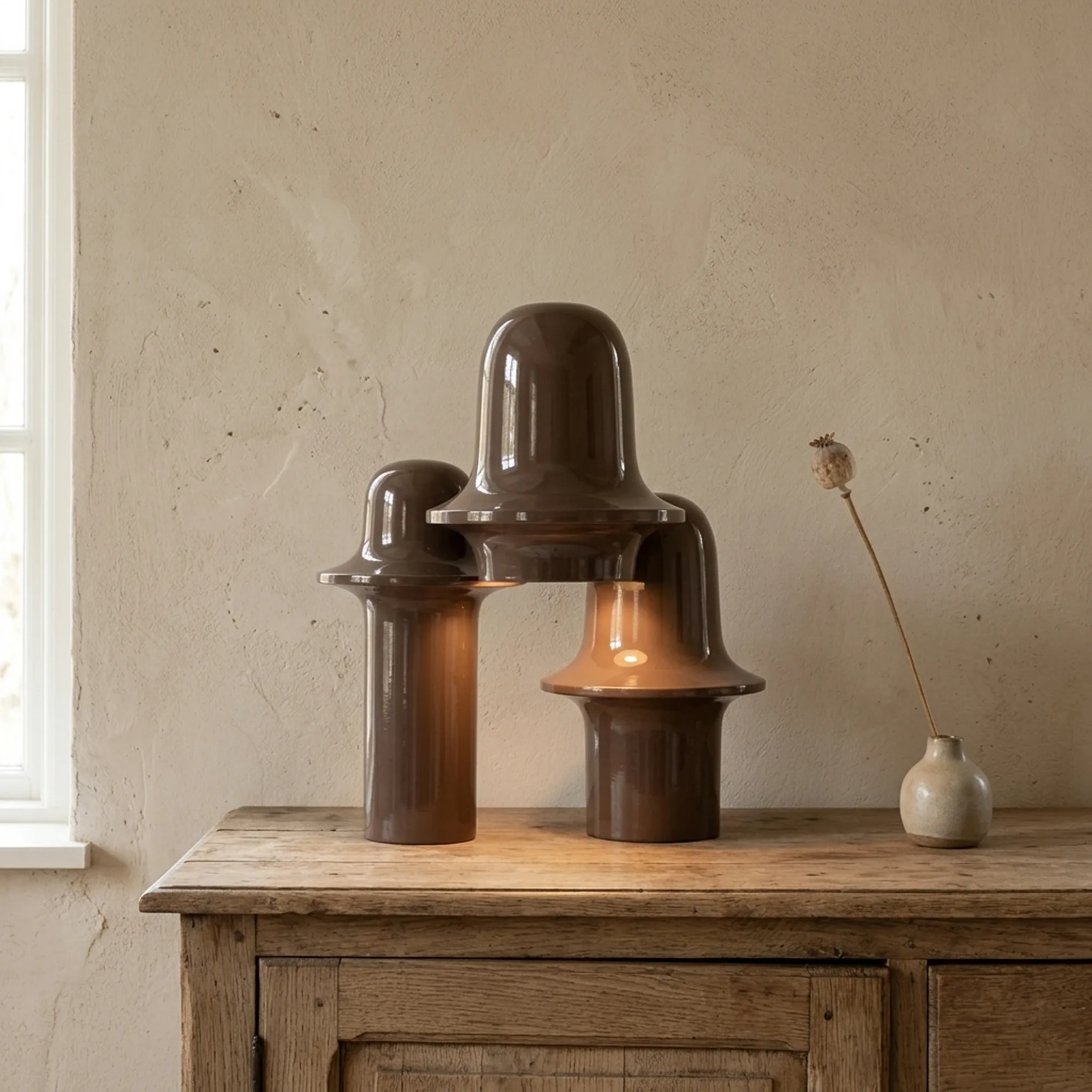 Lamp Bellure cluster Brown - By-Boo