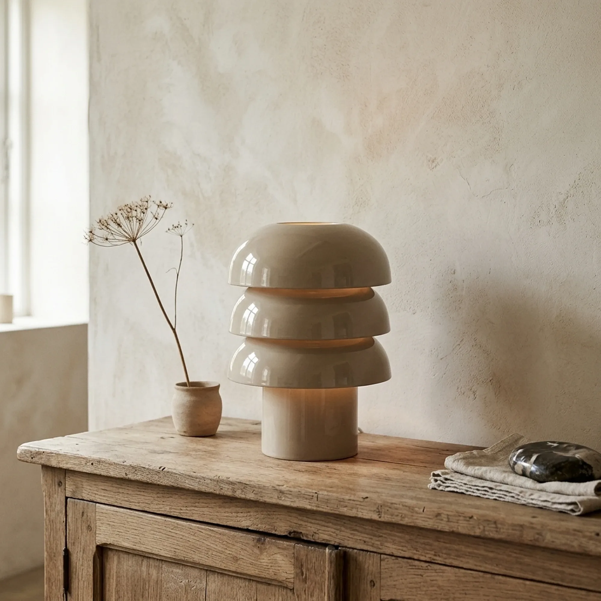 Curo Lamp Taupe - By-Boo