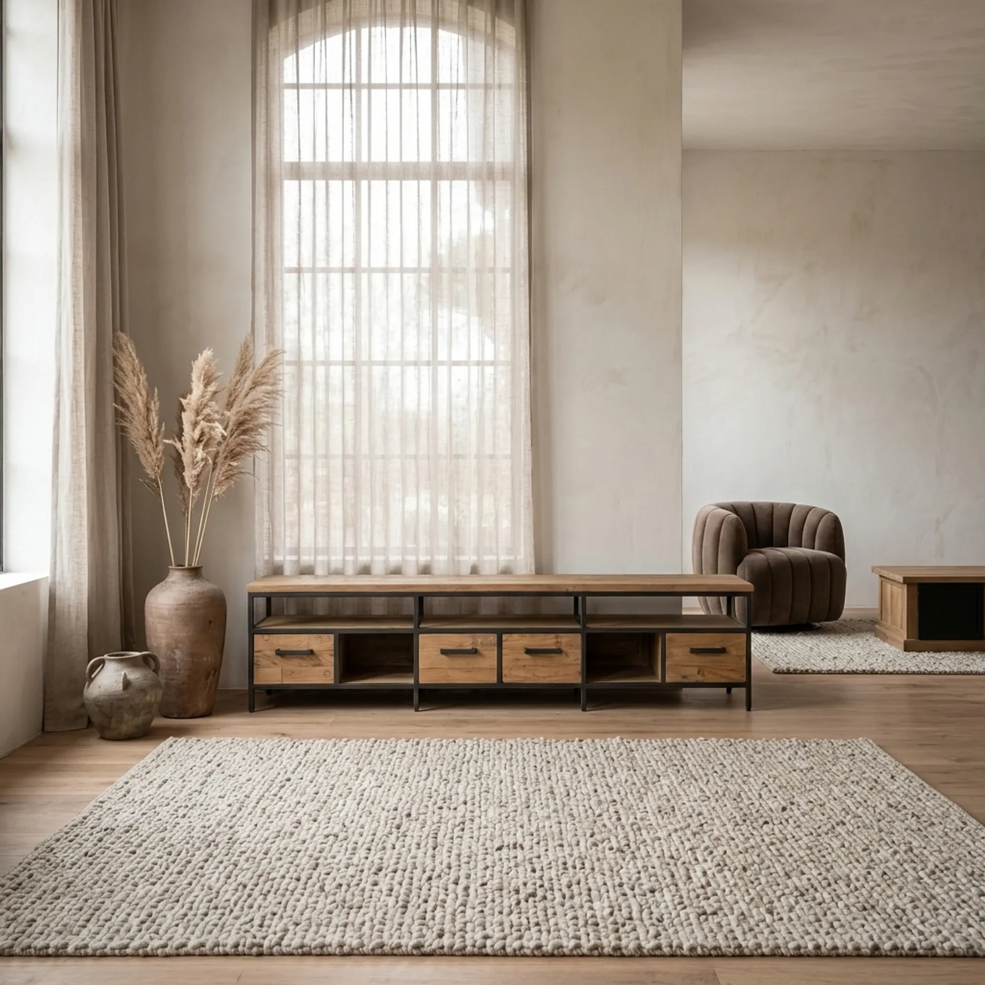 Livorno TV unit brown - Tower Living