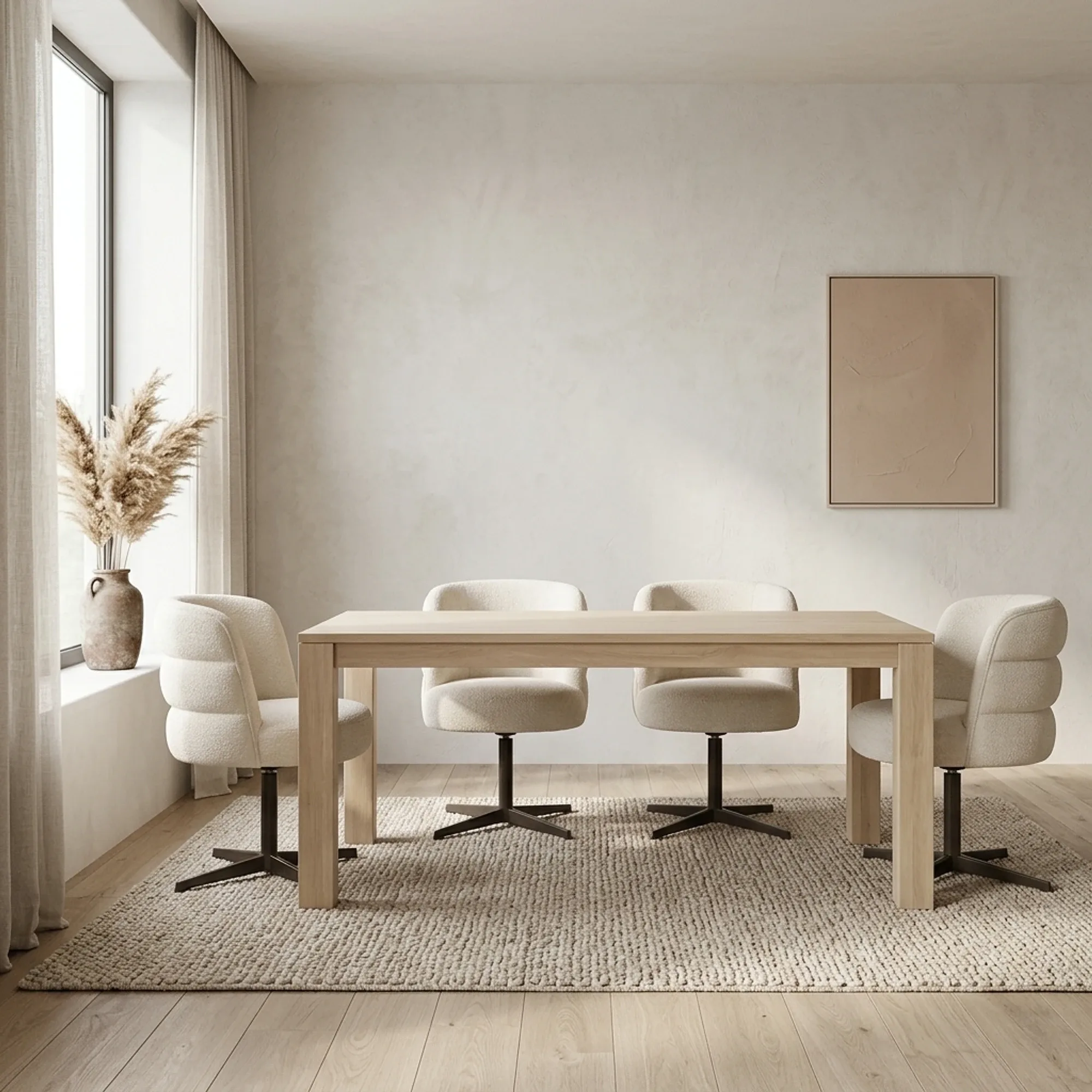 Esstisch Losari braun Rechteck - Tower Living