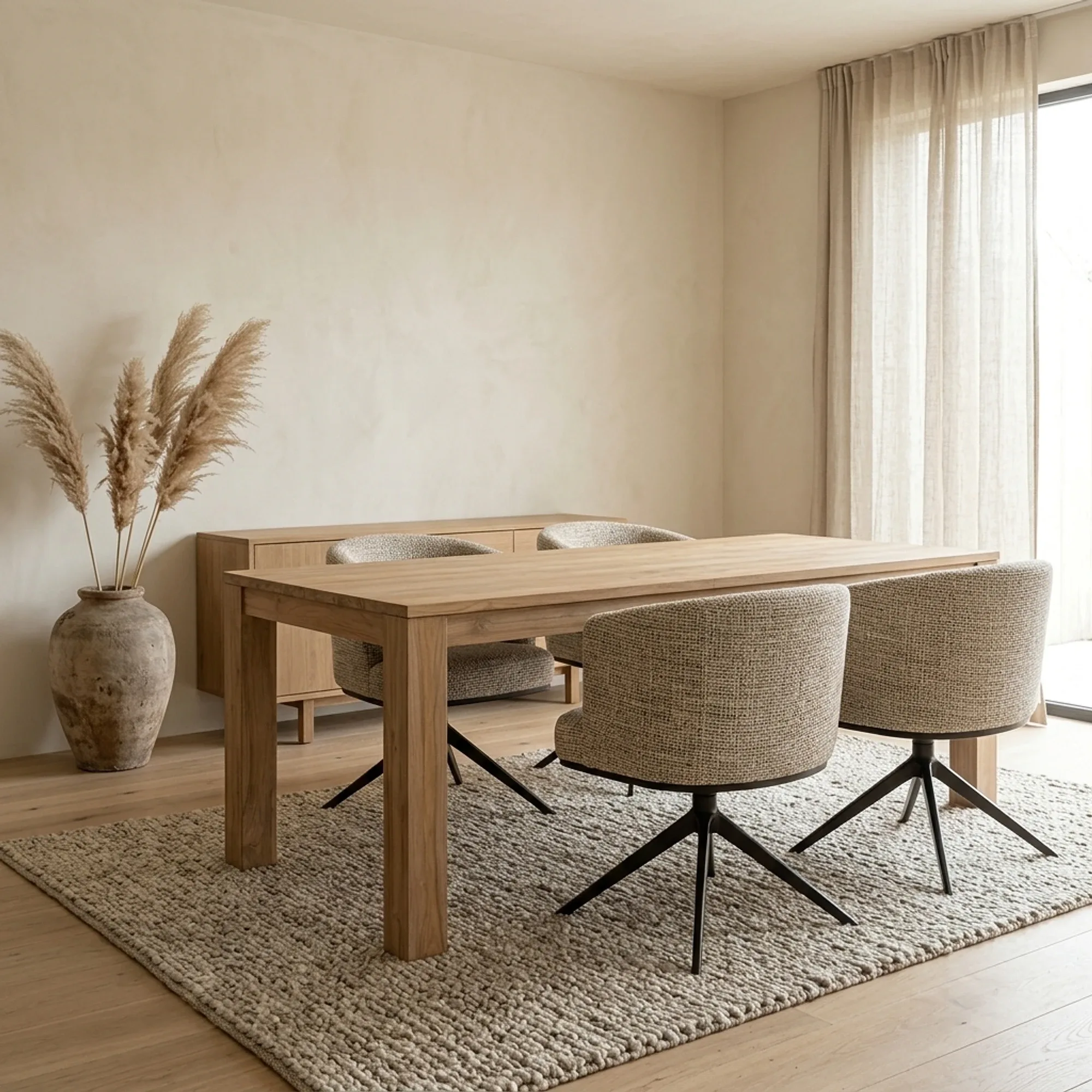 Esstisch Losari braun Rechteck - Tower Living