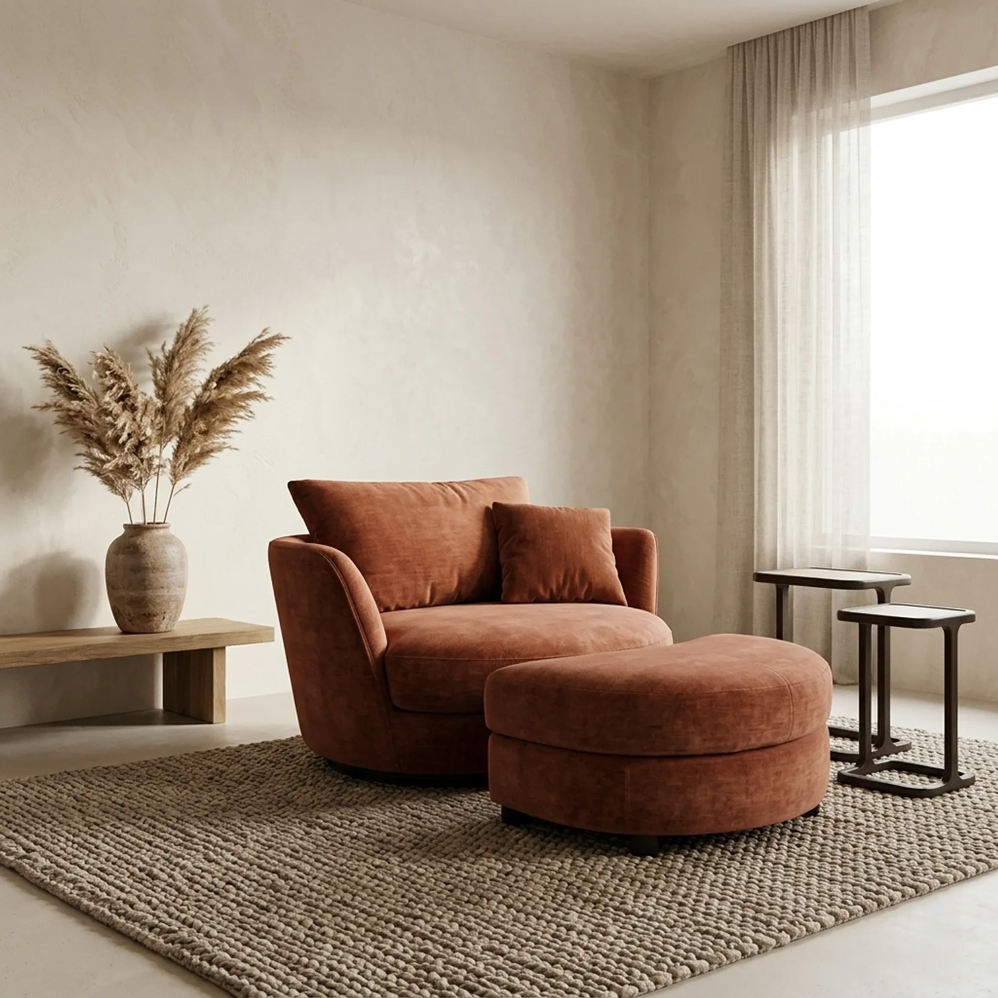 Loveseat Kart Draaifauteuil 1,5-zits Fabbrica Germany