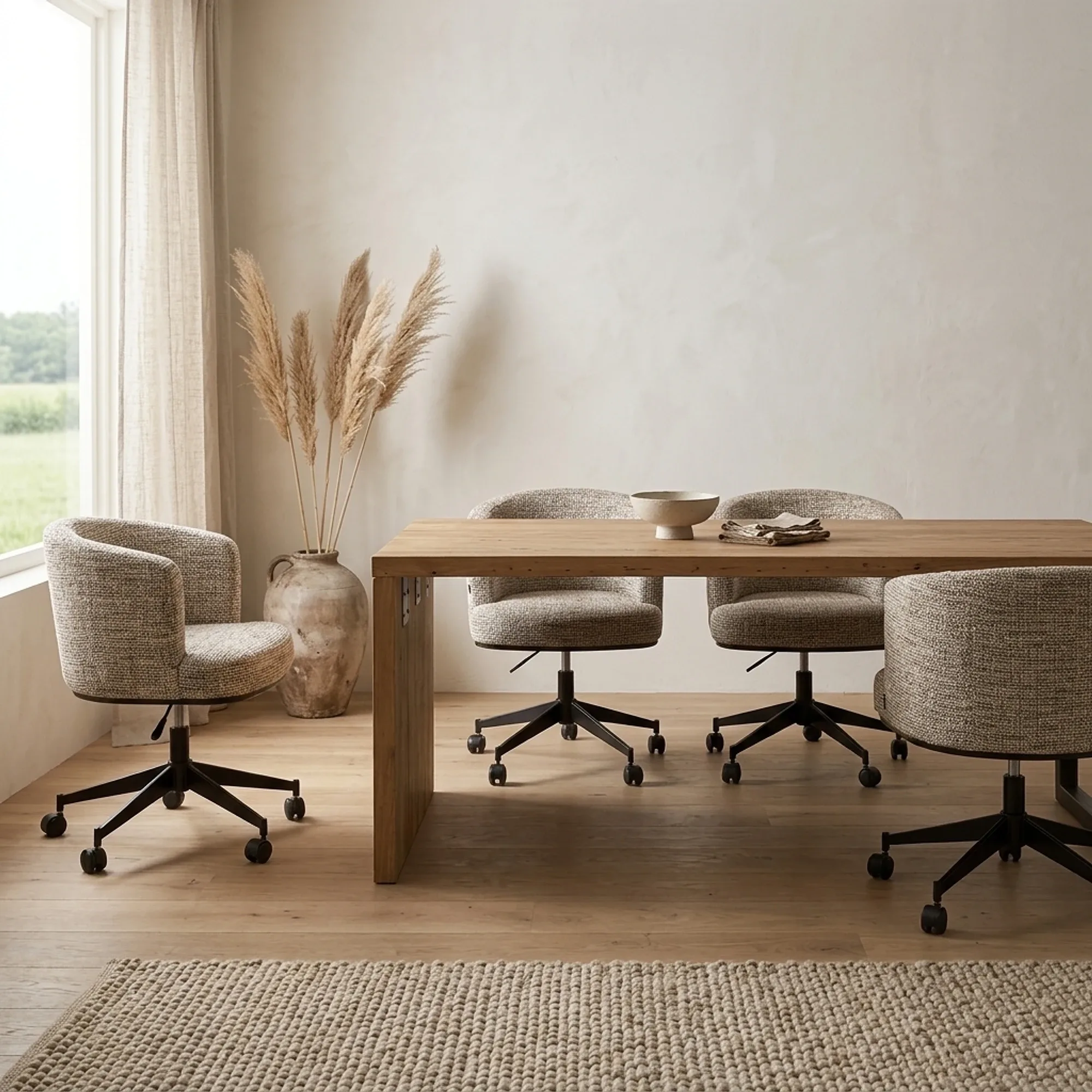 Lucca Dining Table natural rectangular 220 cm - Tower Living