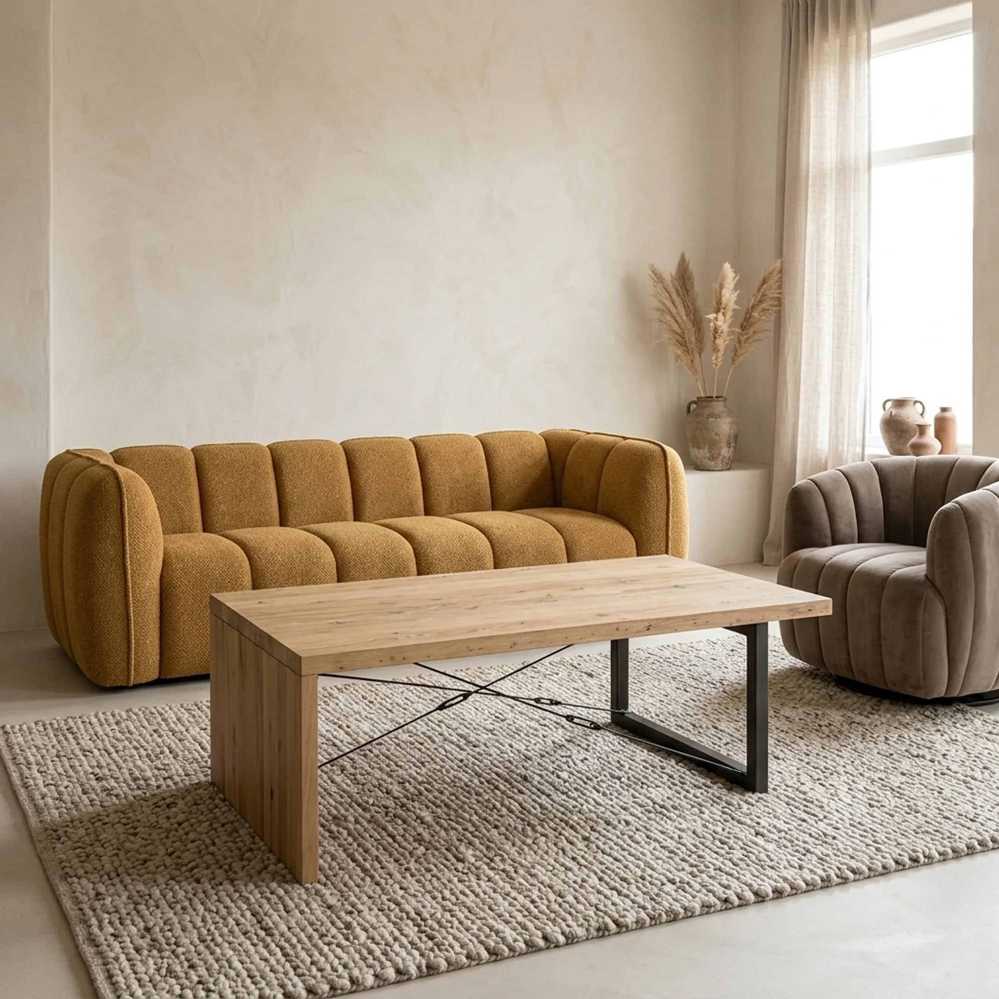 Couchtisch Lucca Natur 135 cm - Tower Living