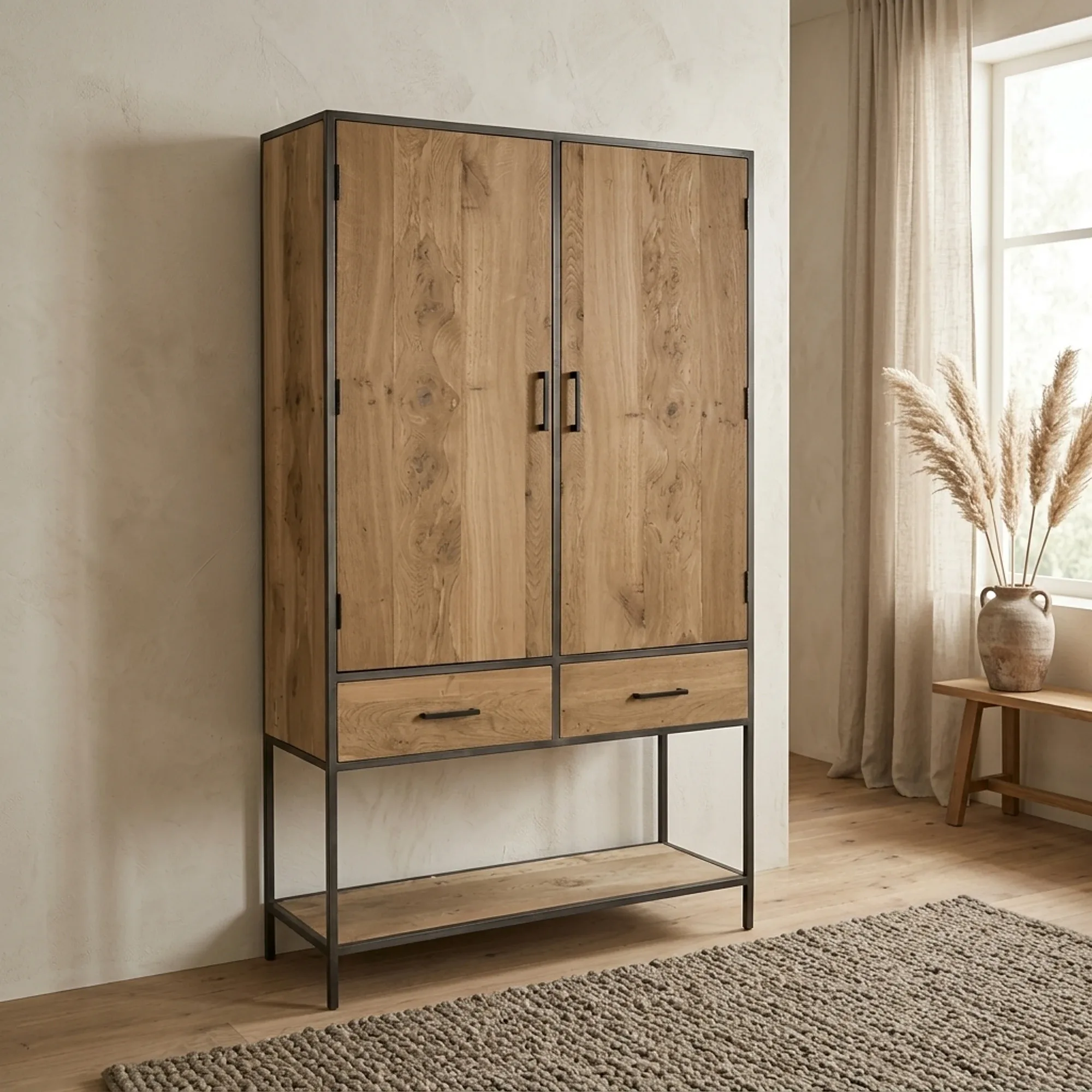 Schrank Luna braun 115 cm - Tower Living