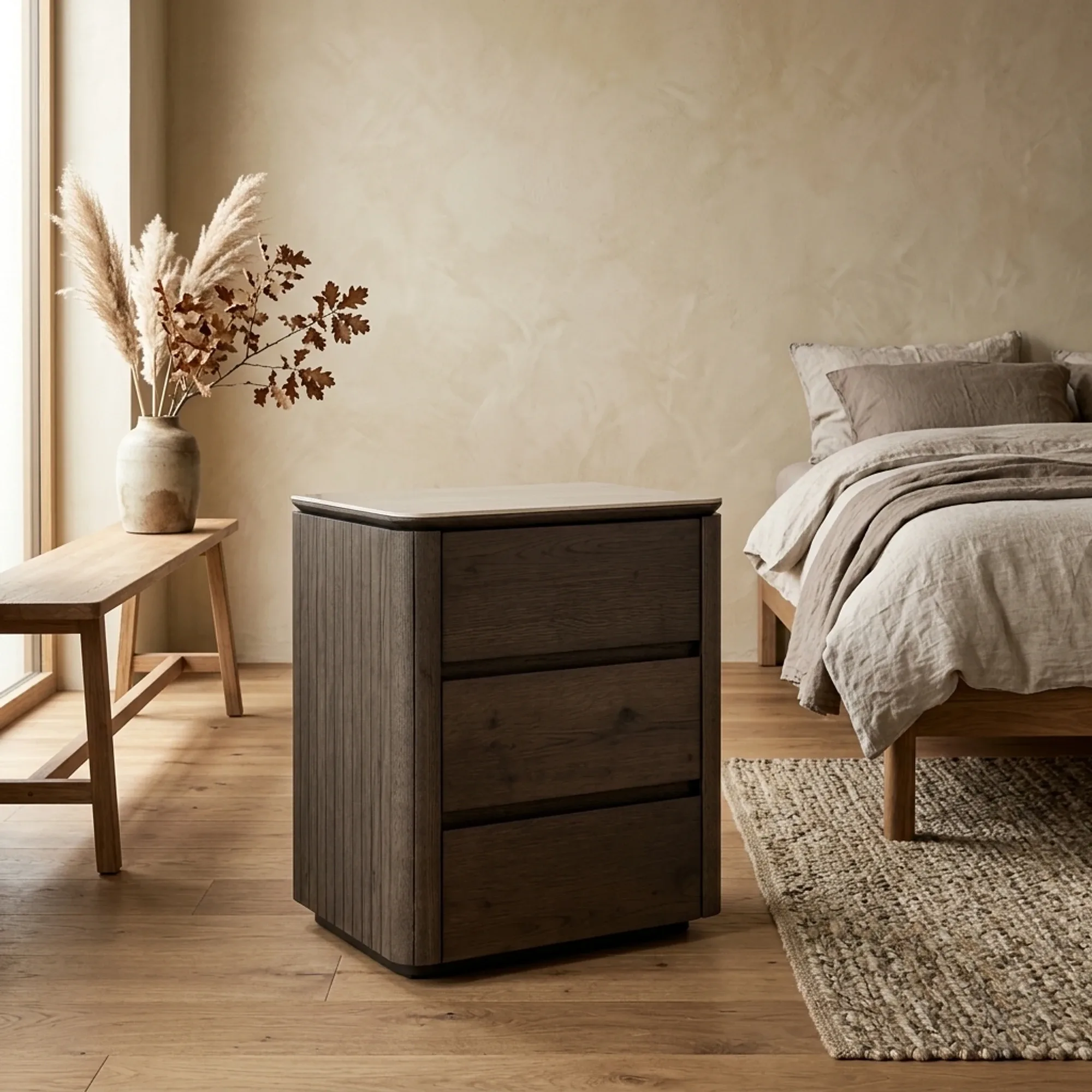 Nachtkastje Ritz brown - Richmond Interiors