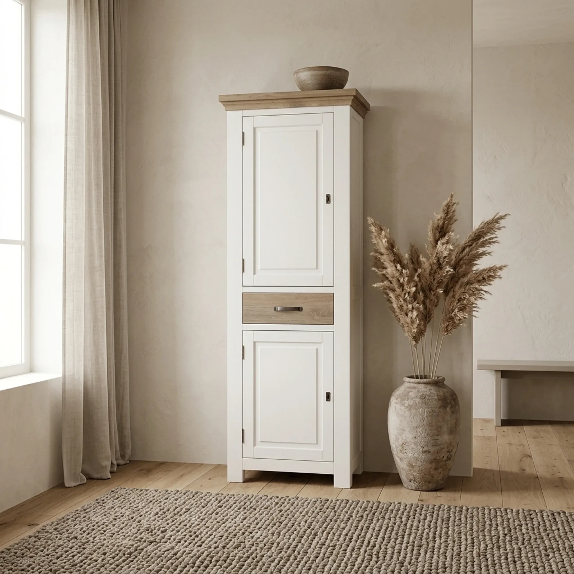 Storage cabinet Parma white 70 cm - Tower Living