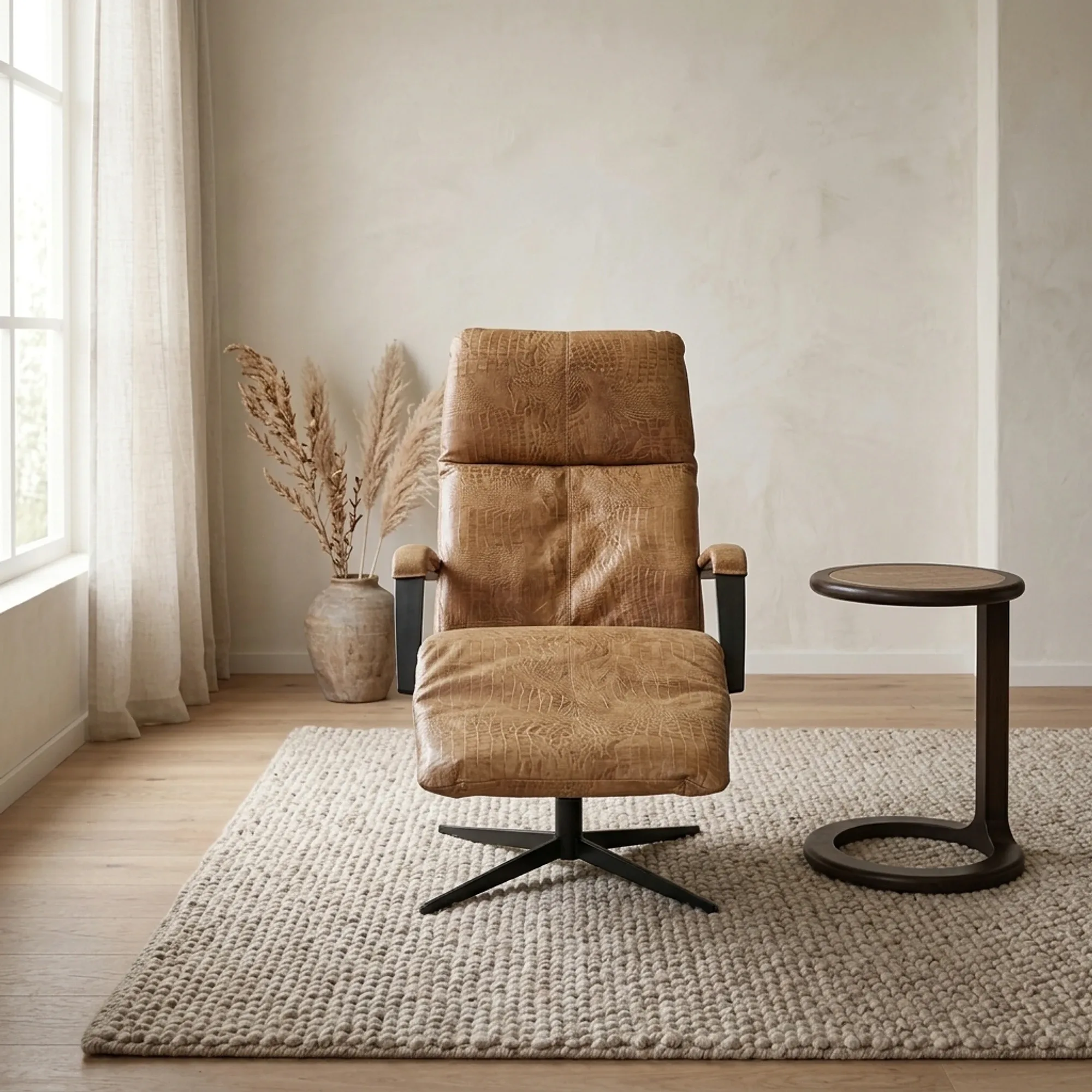 Relaxfauteuil Jaxx crocoprint