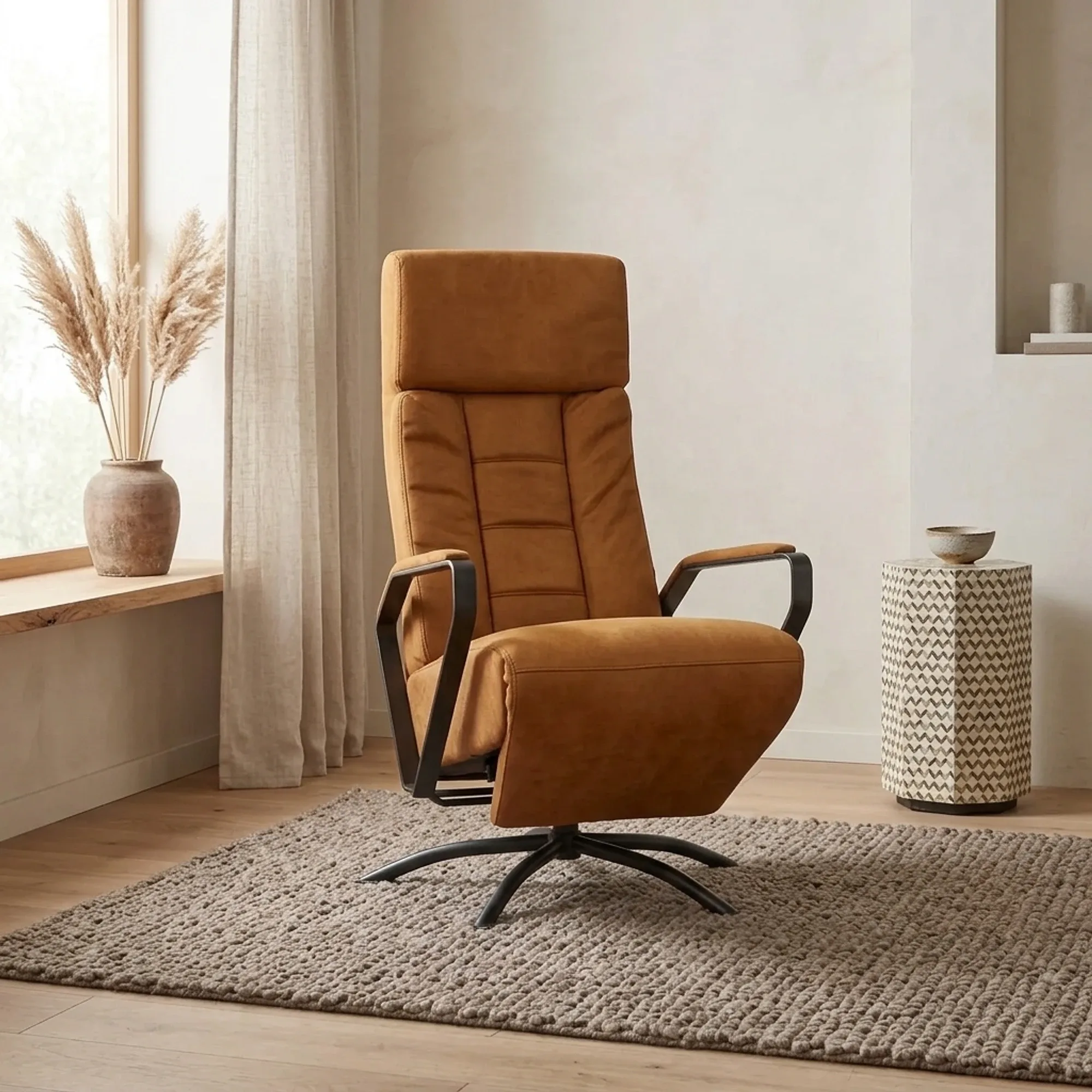 Relaxsessel Tom Cognac - Lenselink Furniture