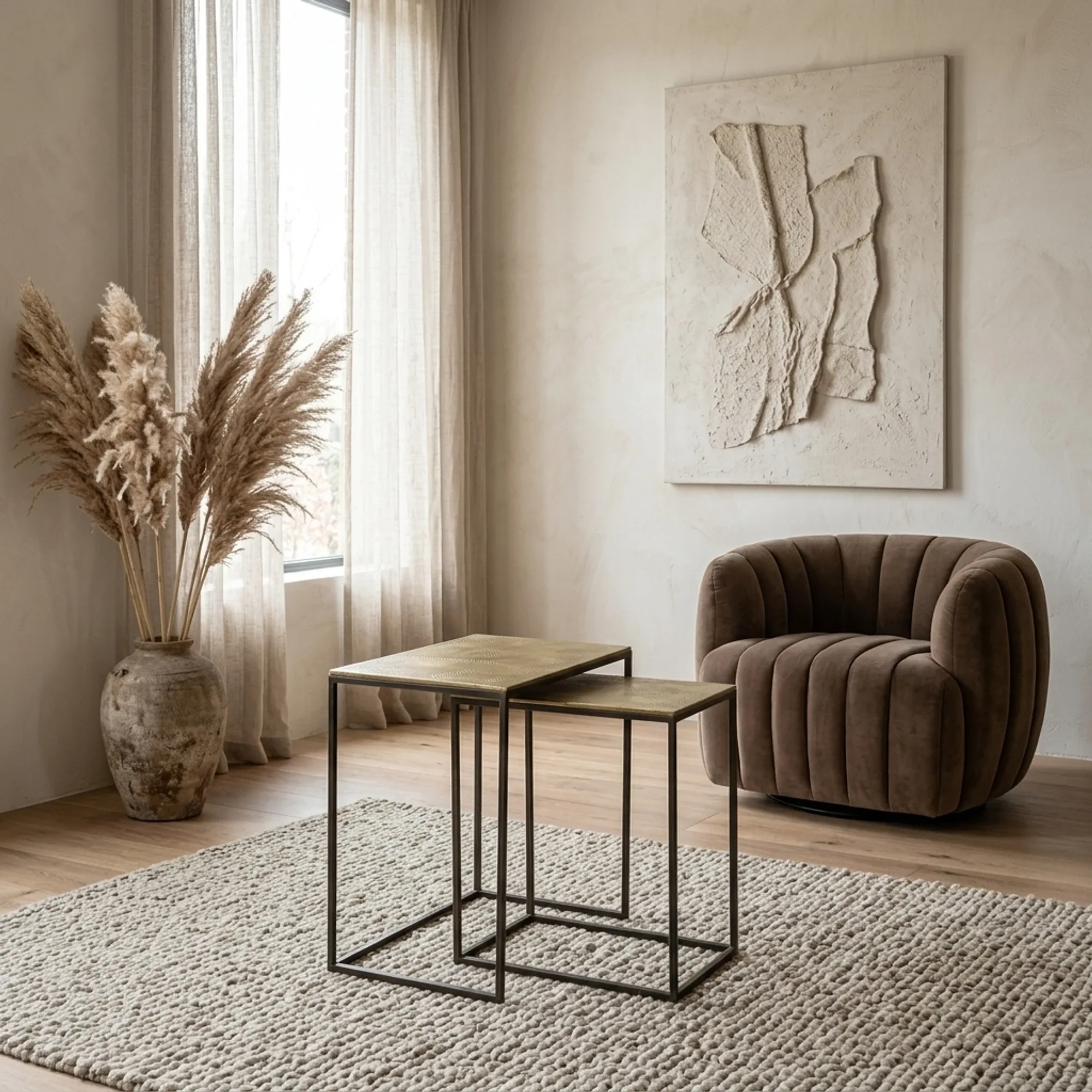Beistelltisch Renew Iron -Set Bronze ab 44 cm - Tower Living