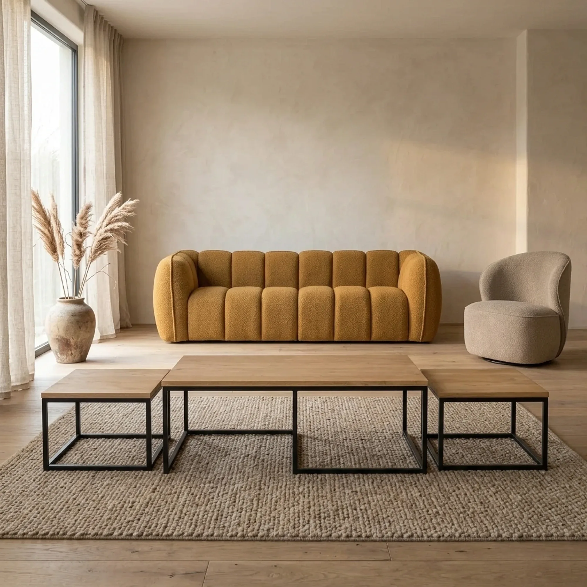 Coffee Table Dakota | 120 cm | Set of 3 - Starfurn