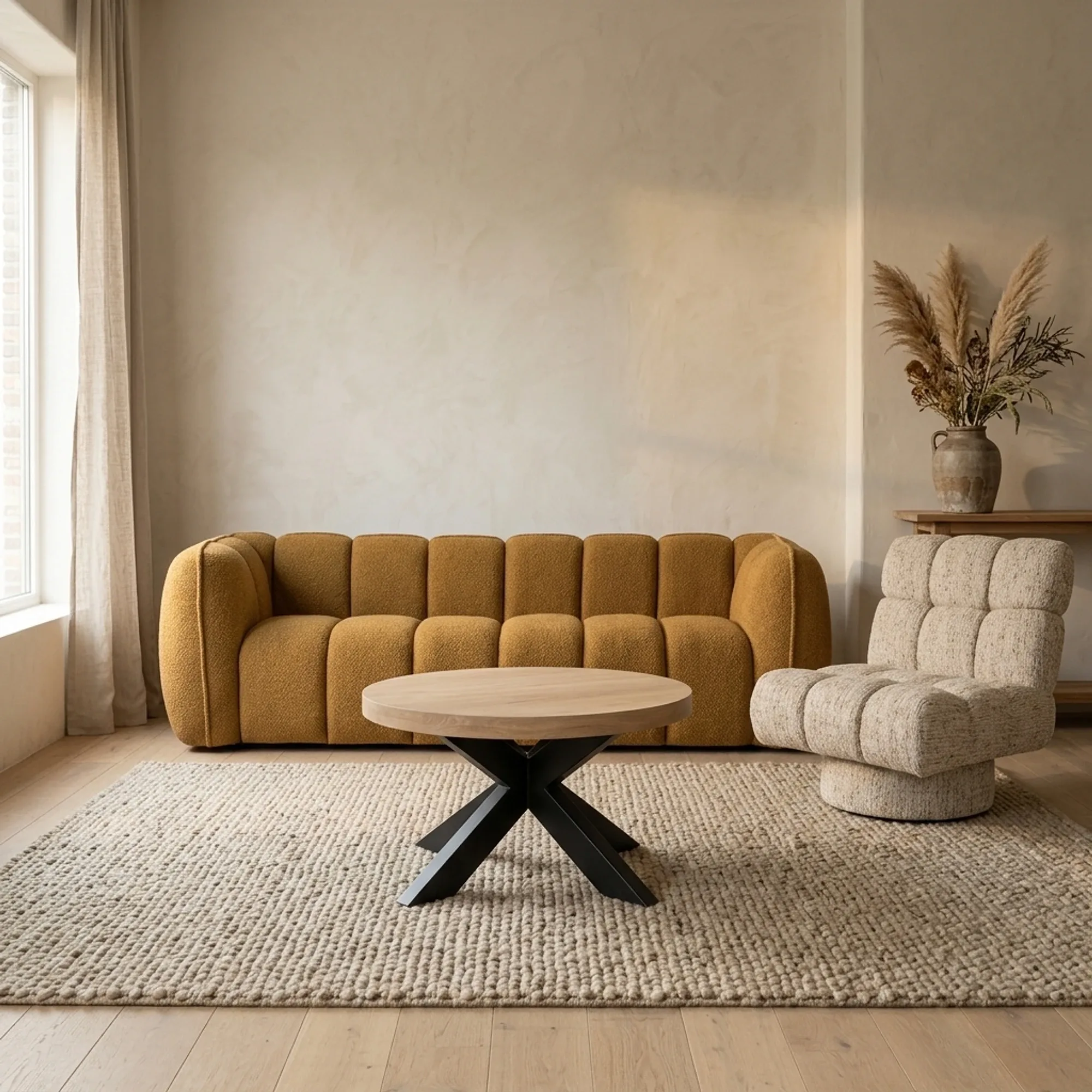 Salontafel Dakota | 80 cm | Rond - Starfurn