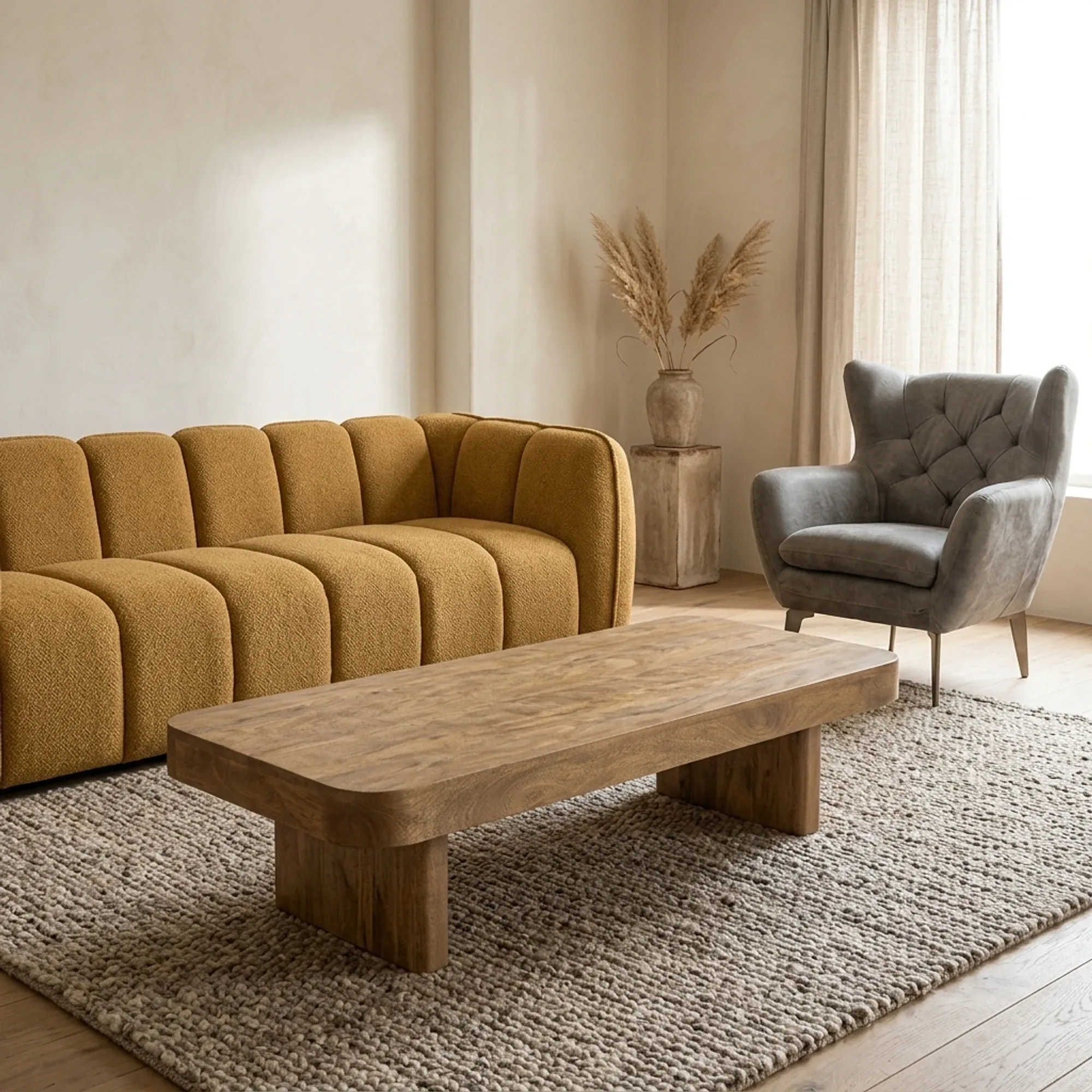 Edward Coffee Table Mango Wood - Eleonora