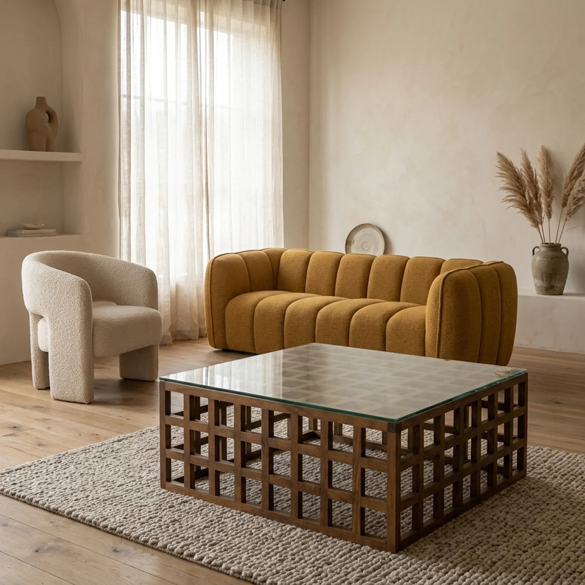 Couchtisch Heras Mangoholz - Eleonora