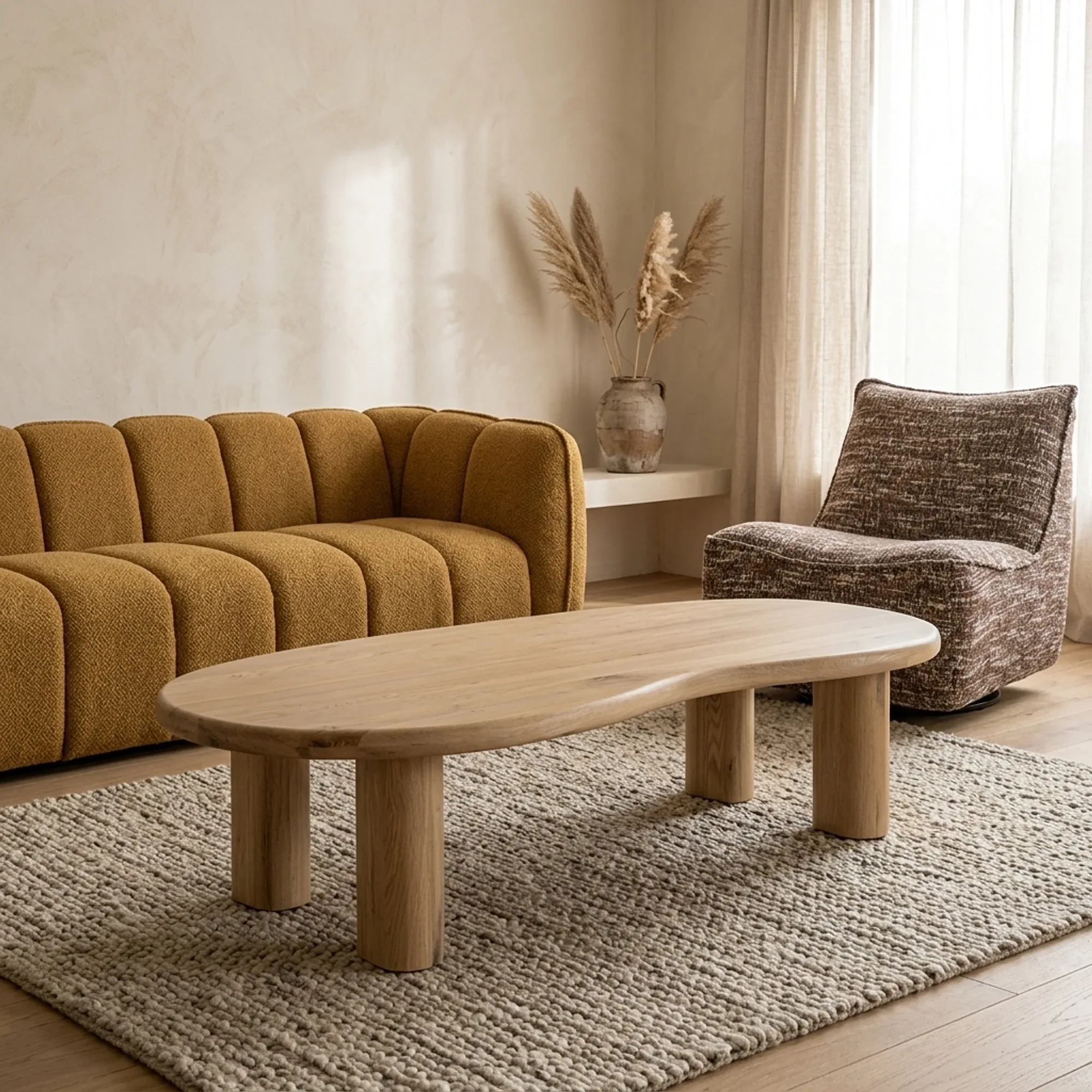 Josh Oak Coffee Table - Eleonora