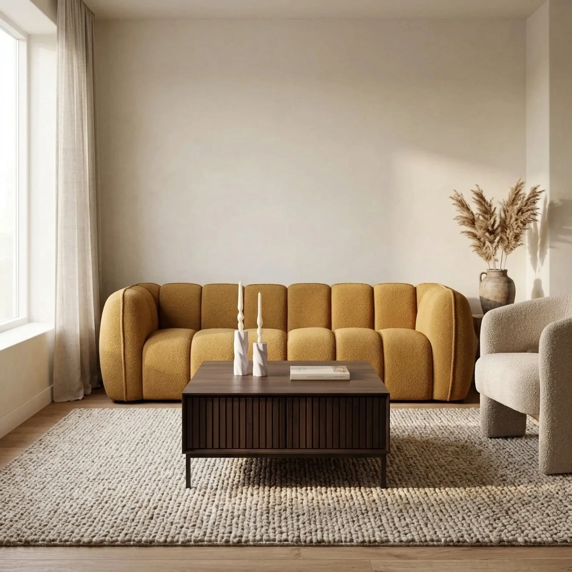 Coffee Table Madison Brown | 80 cm | Square