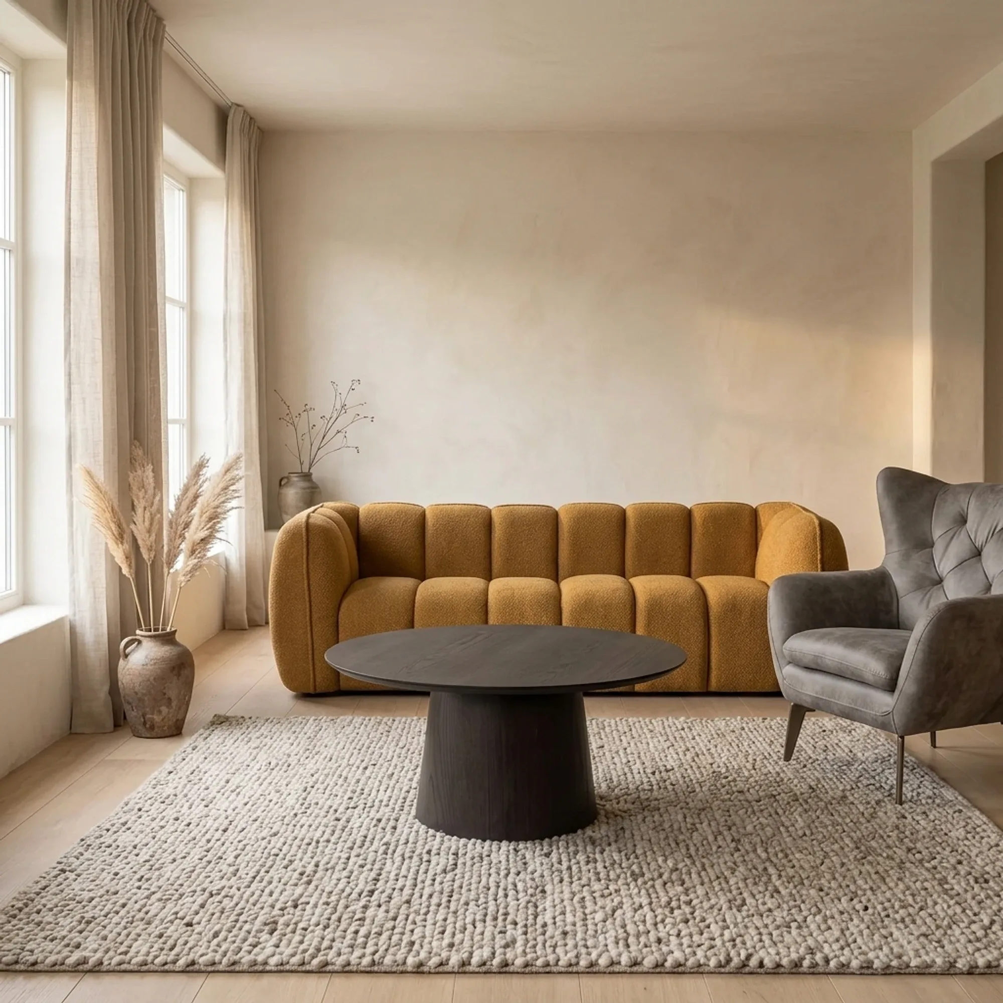 Coffee Table Novero Espresso 80cm - Livingfurn