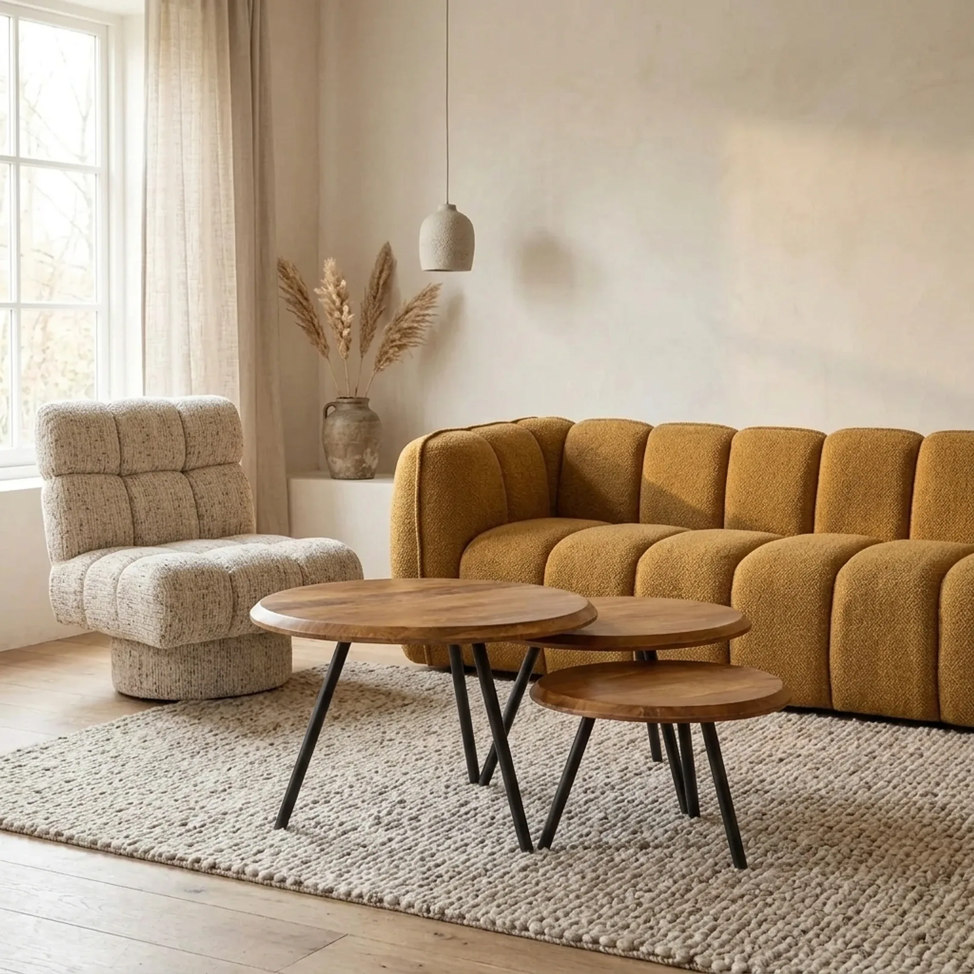 Salontafel Ohio | 70 cm | set van 3