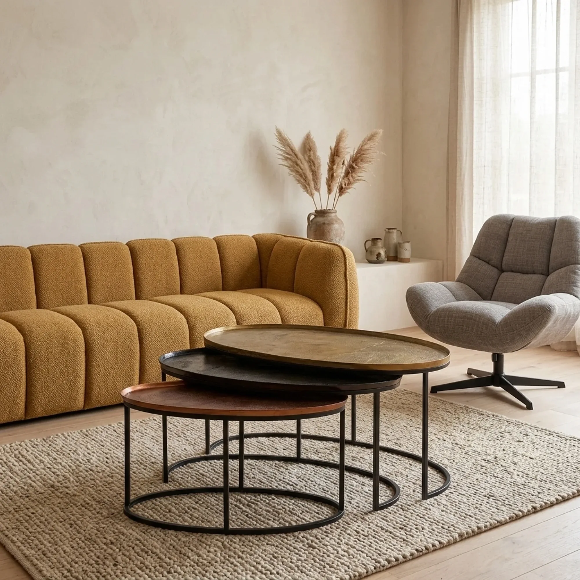 Couchtisch Raley | 100 cm | Set von 3