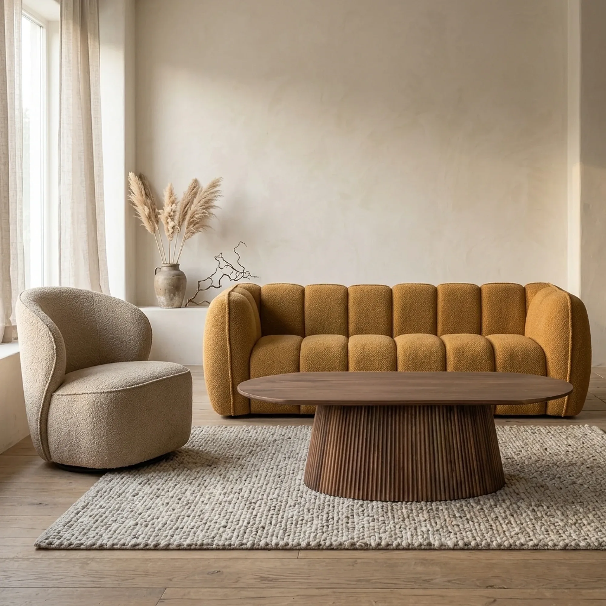 Coffee Table Salvator Oval 120 - Livingfurn