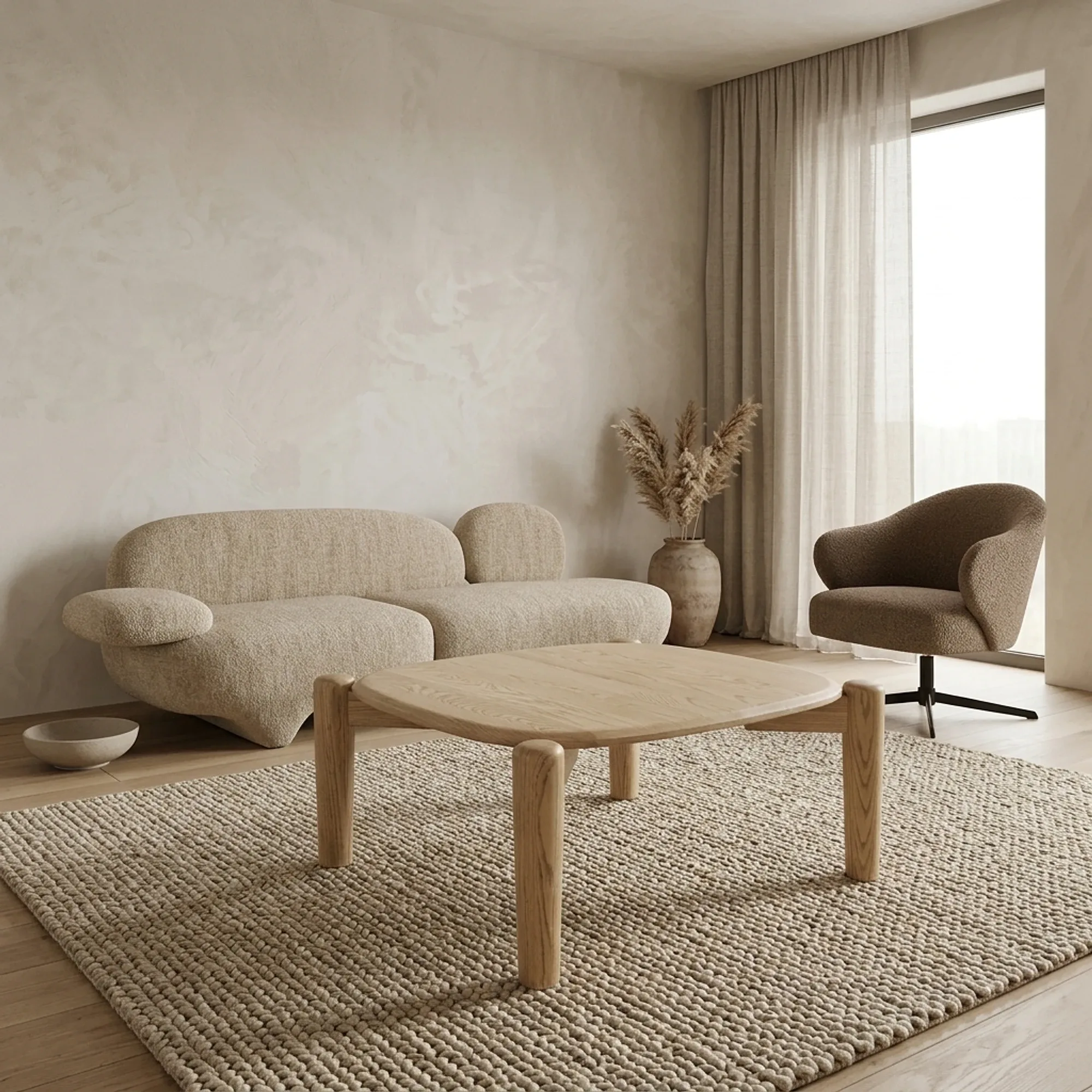 Couchtisch Selbu medium Eiche - Eleonora