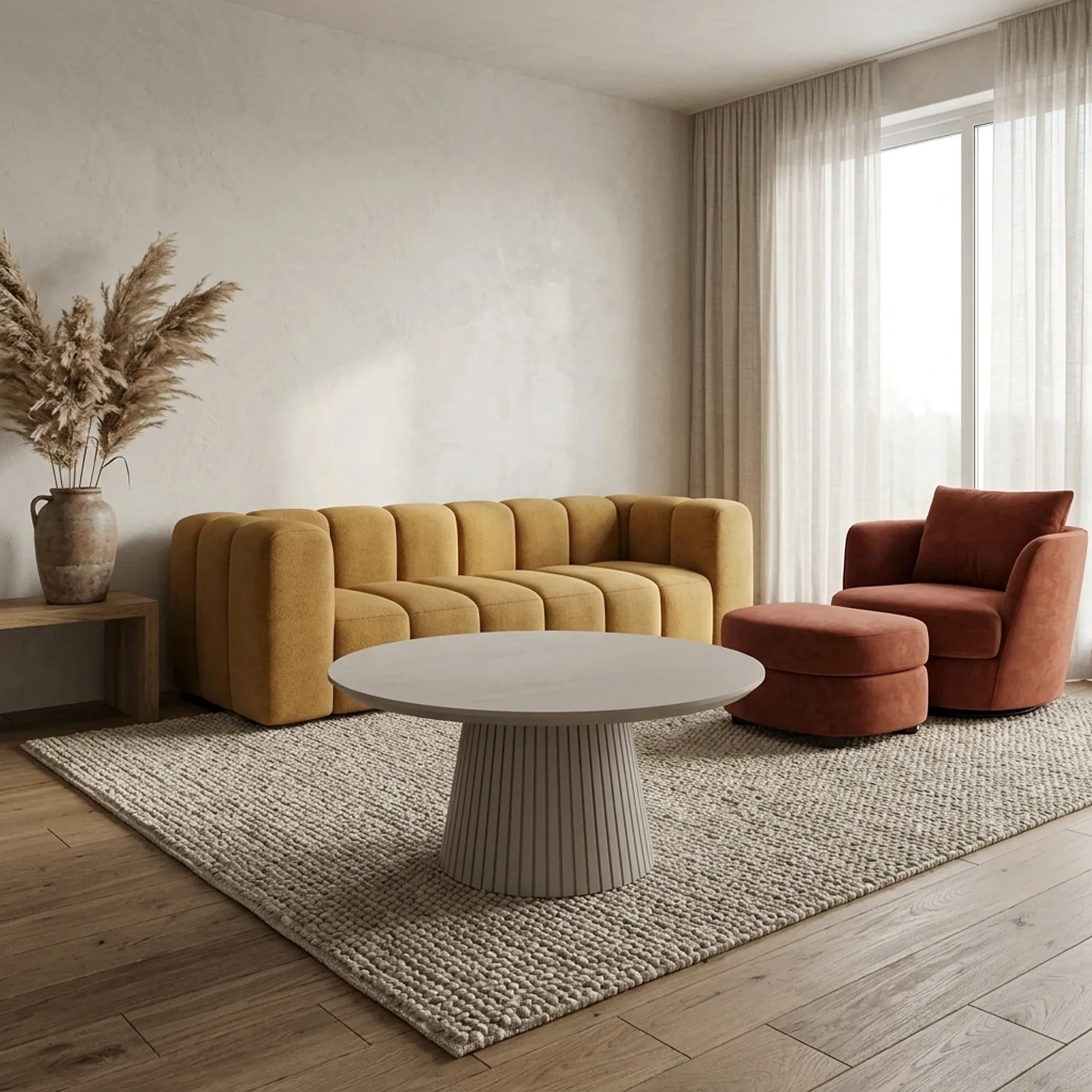 Couchtisch Solana | 80 cm | Taupe - Starfurn
