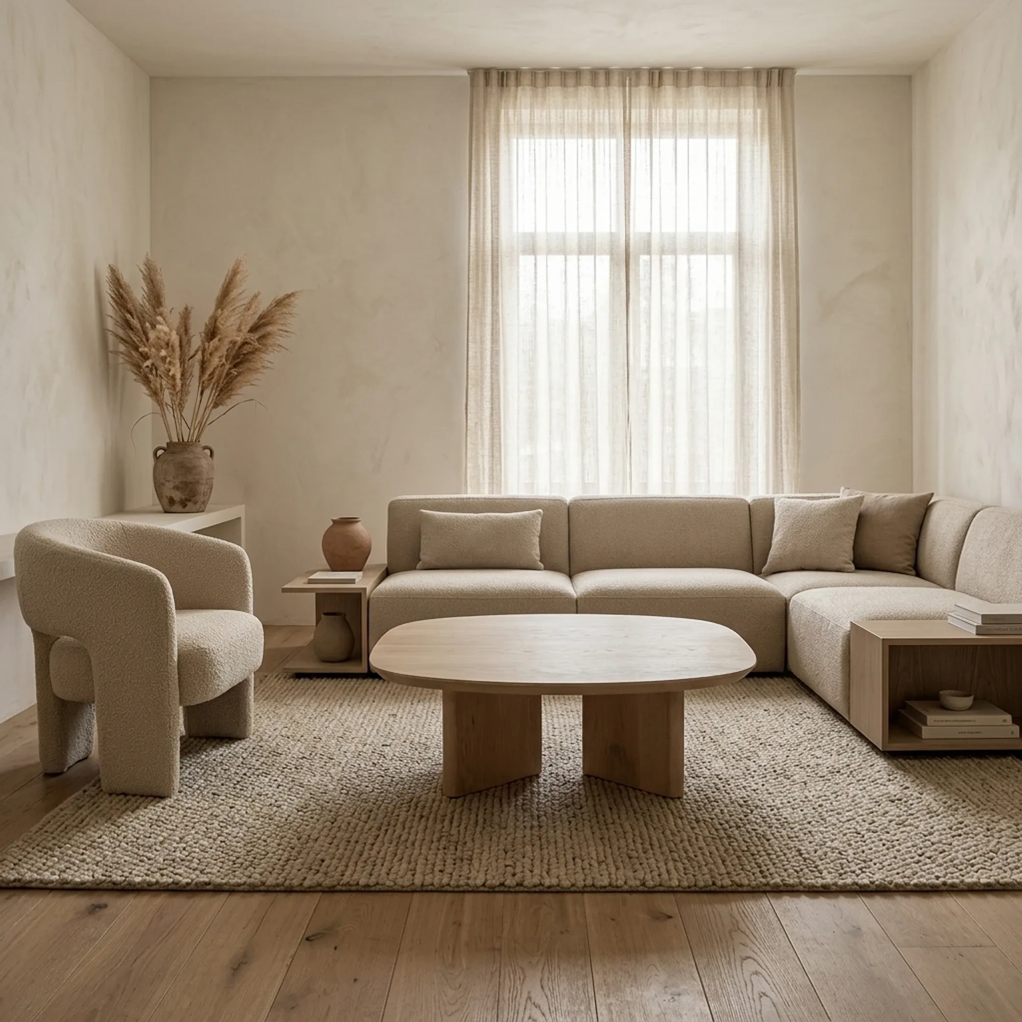 Couchtisch Stef small natur Eiche - Eleonora