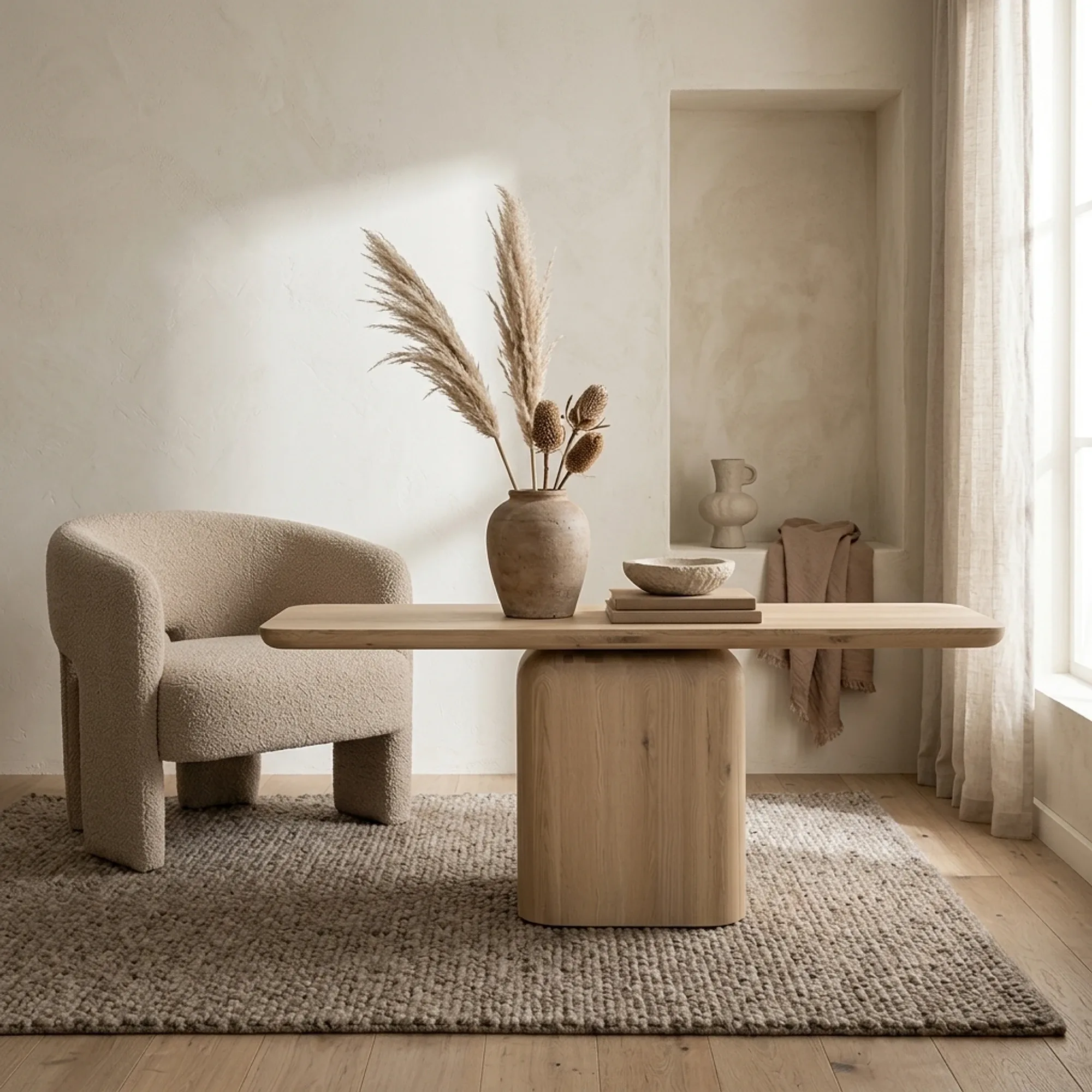 Side Table Leon Oak - Eleonora