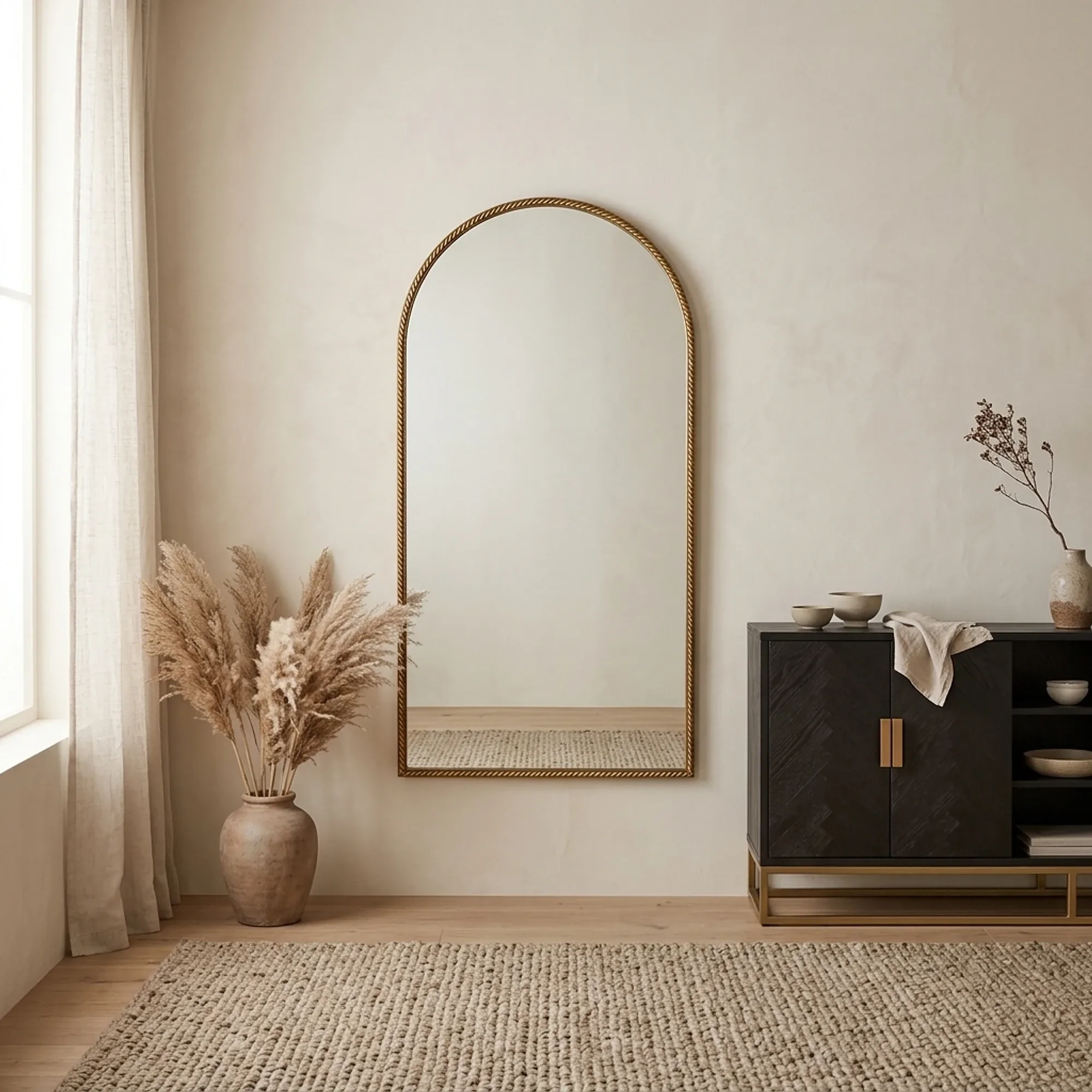 Jindie Mirror gold - Richmond Interiors