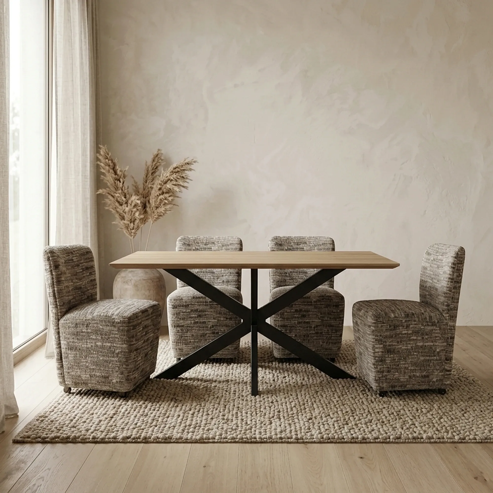 Eettafel Spinpoot small 70