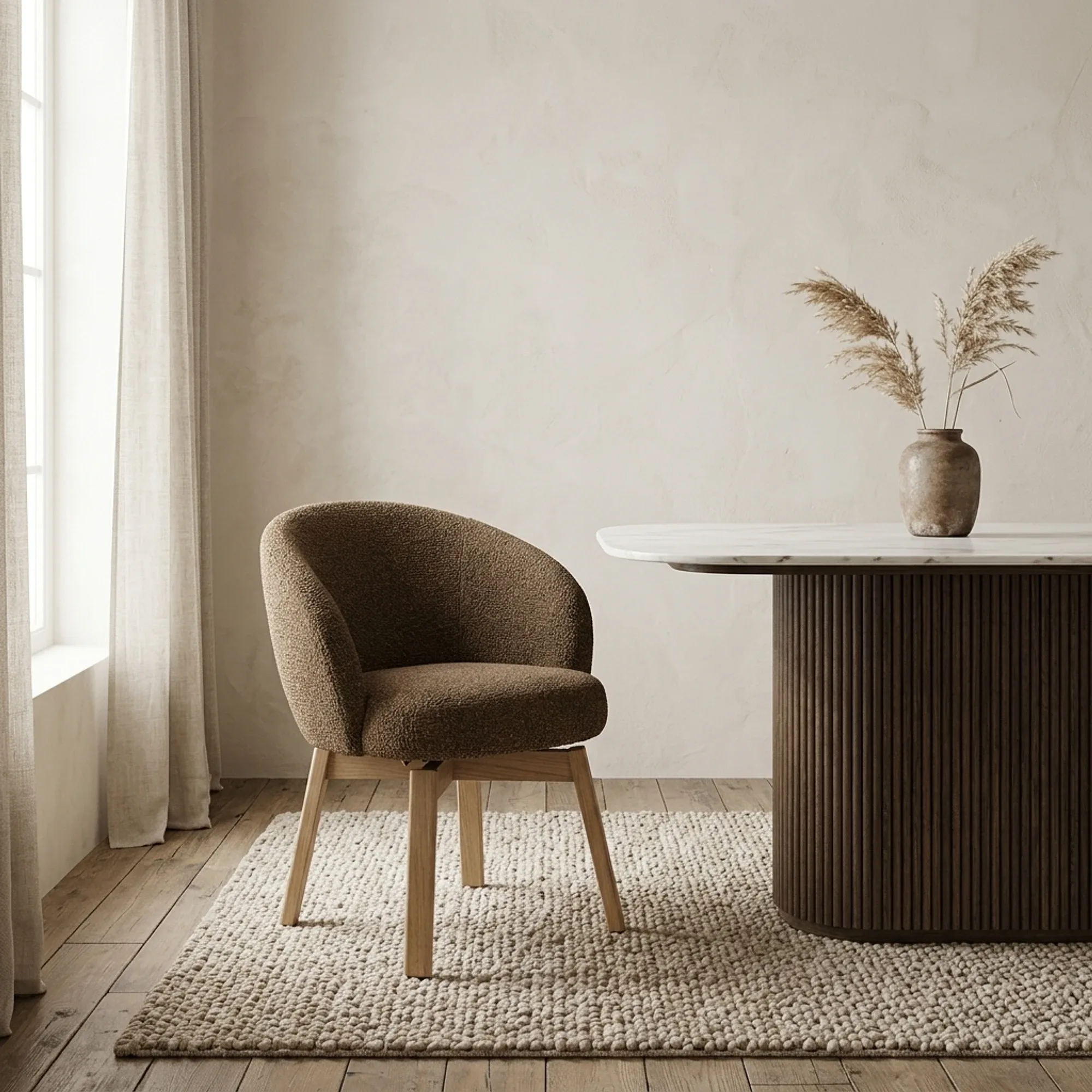 Chair Livia brown Hush - Eleonora