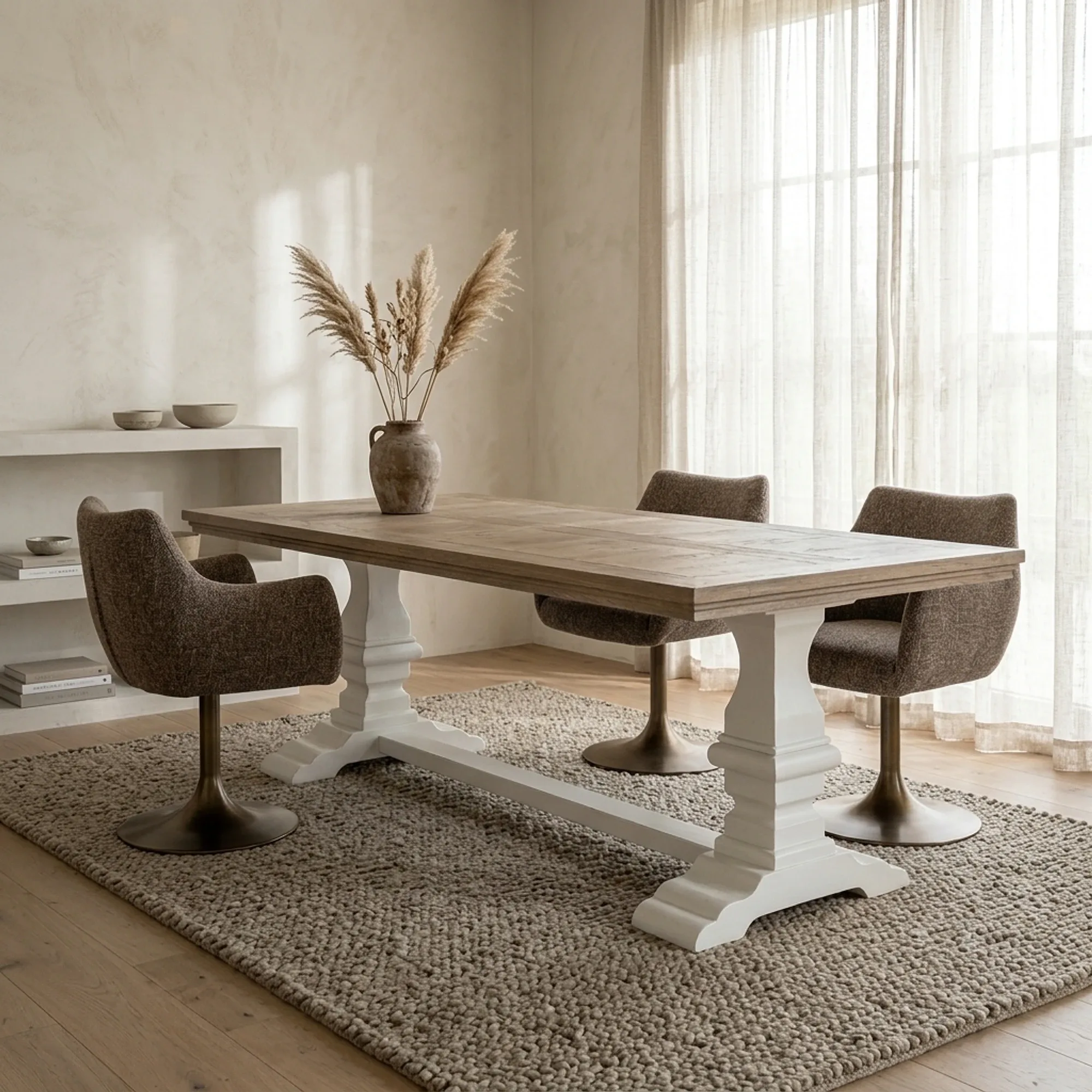 Toscana dining table white - Tower Living