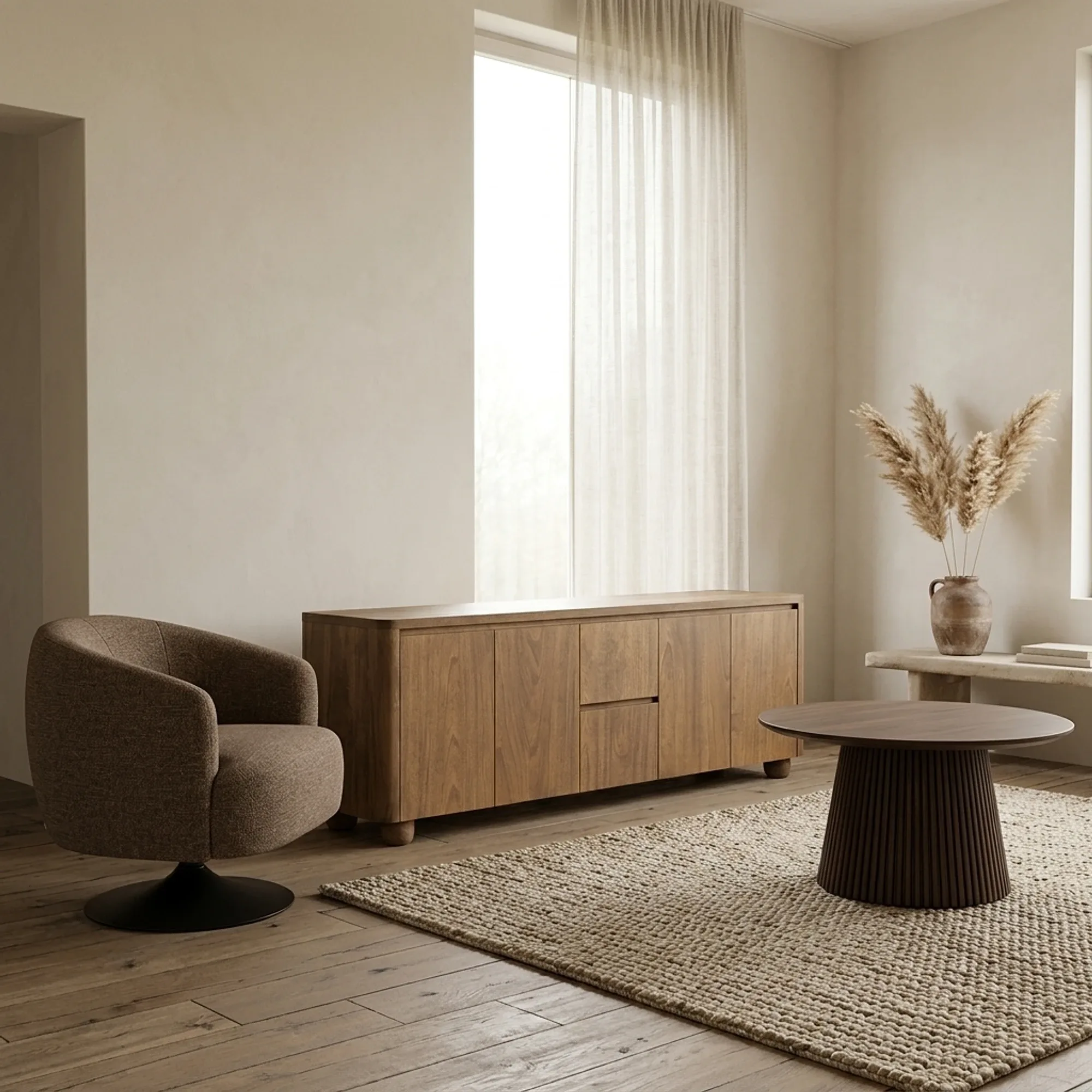 Edward Mango Wood TV Unit - Eleonora
