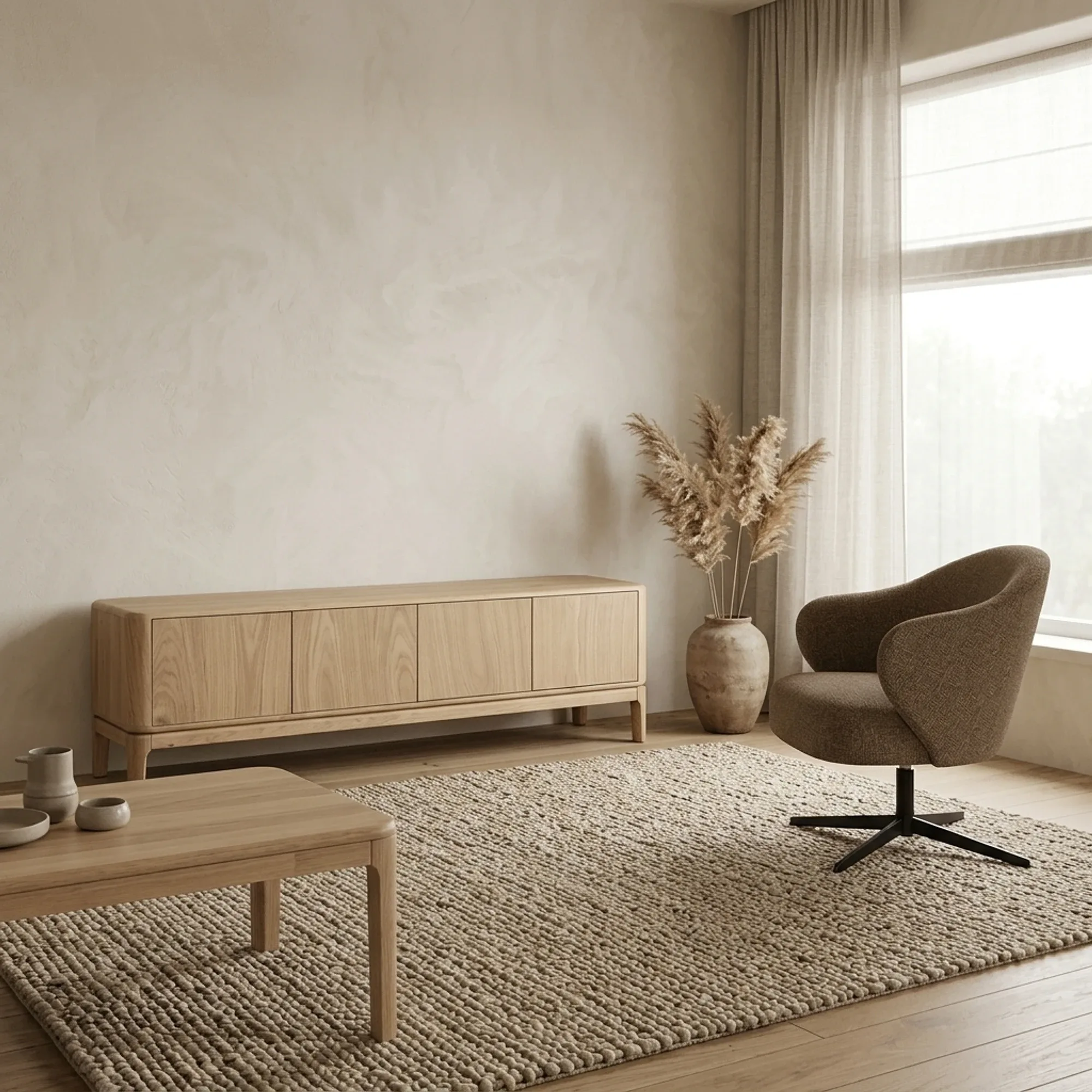 TV unit Harvey 4 doors - Eleonora