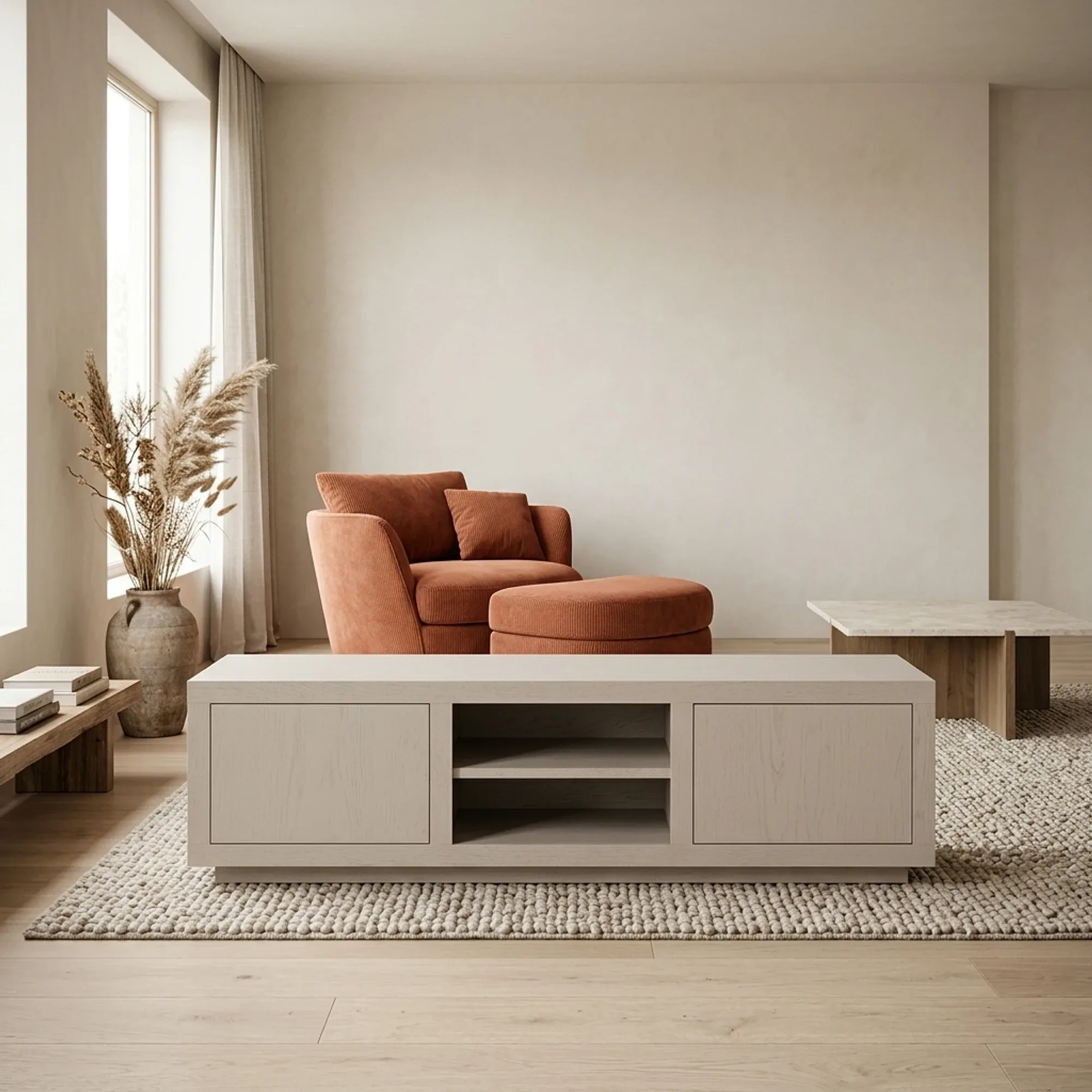 Helsinki Oak TV Unit - Eleonora