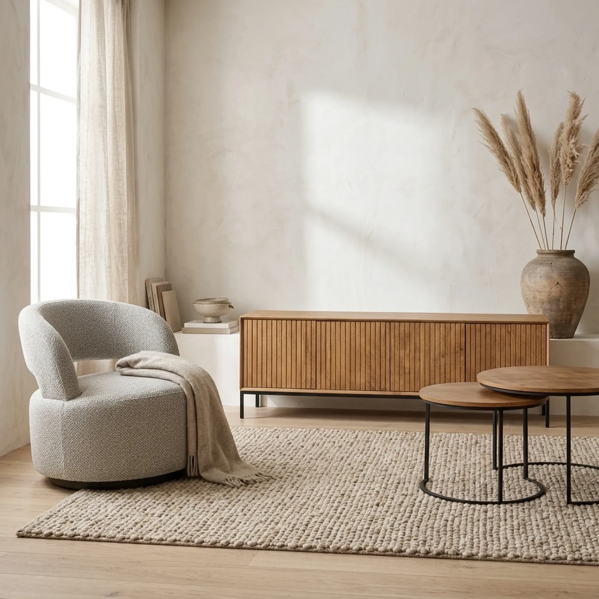 TV Unit Madison Natural | 165 cm - Starfurn