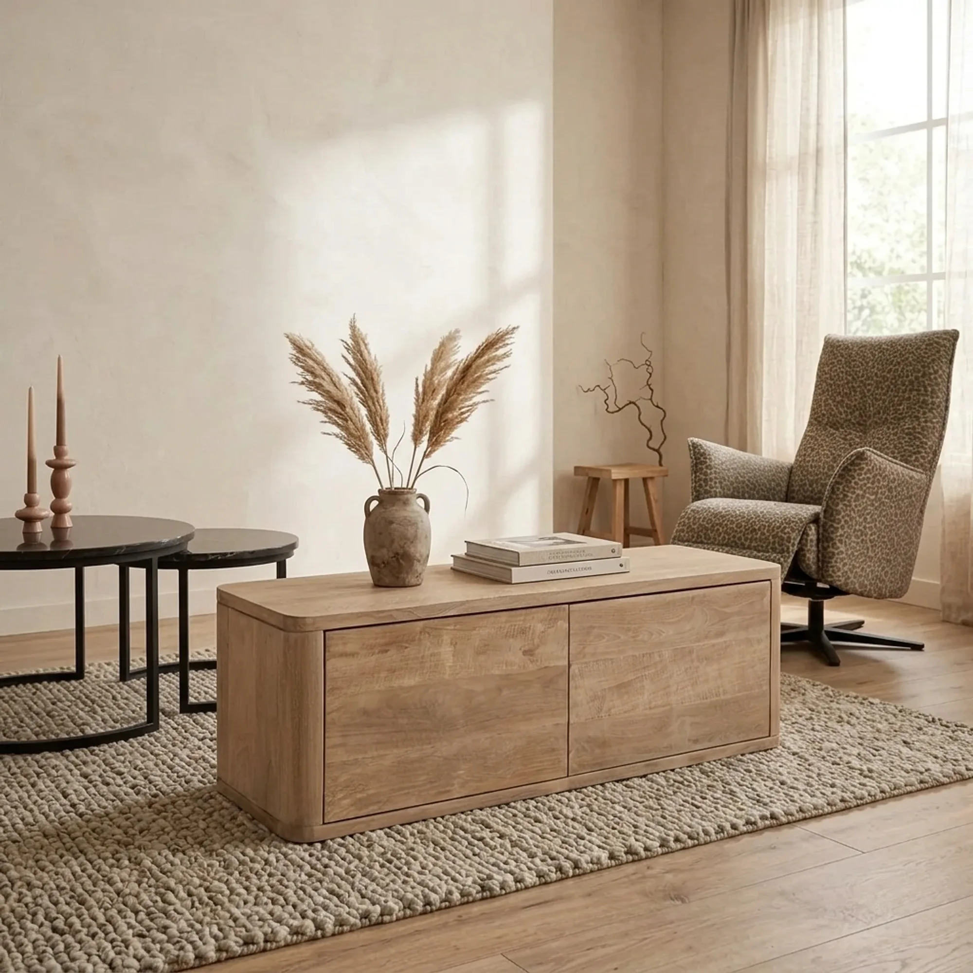 TV unit Nova teak natural - DTP Home