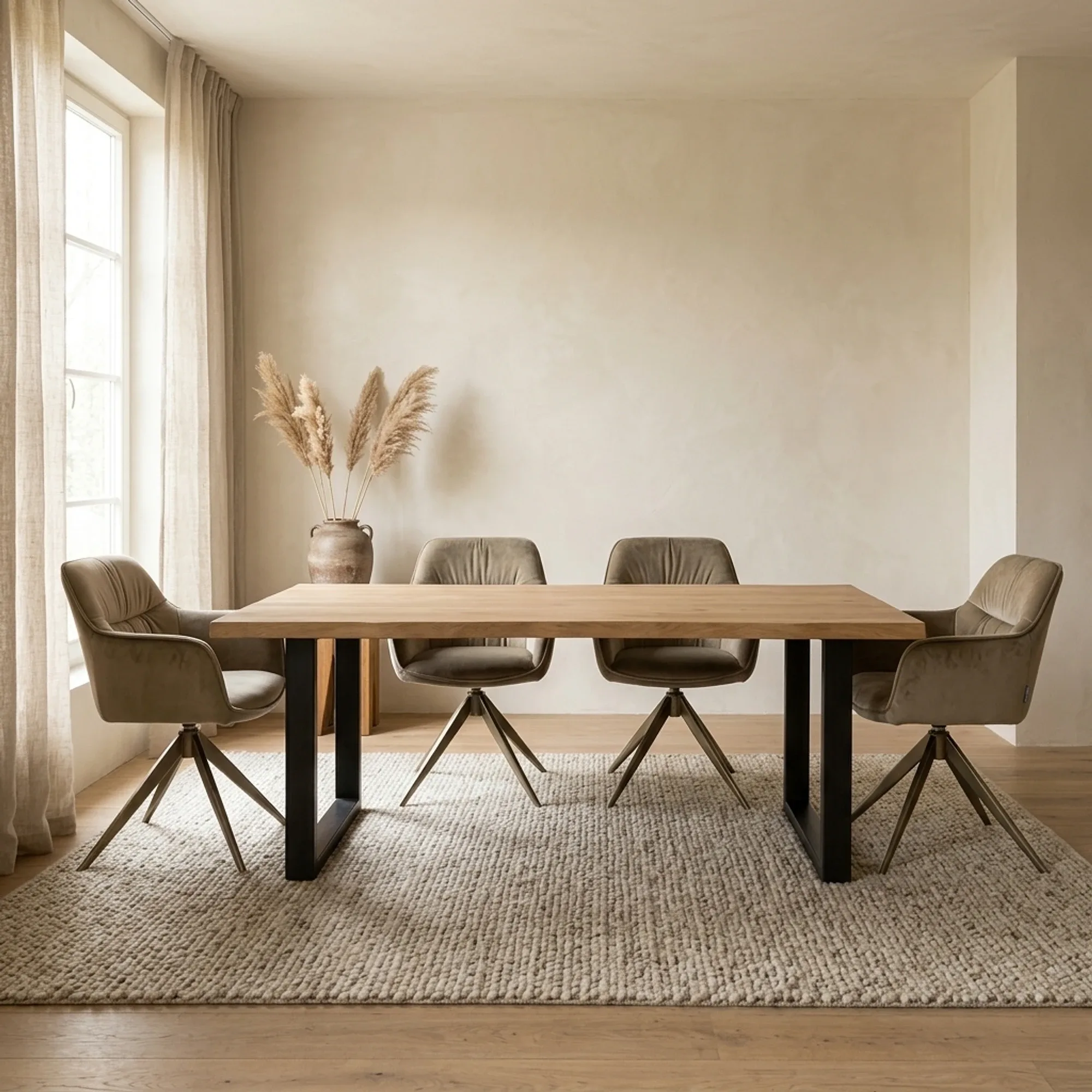 Ultimo Dining Table natural rectangular - Tower Living