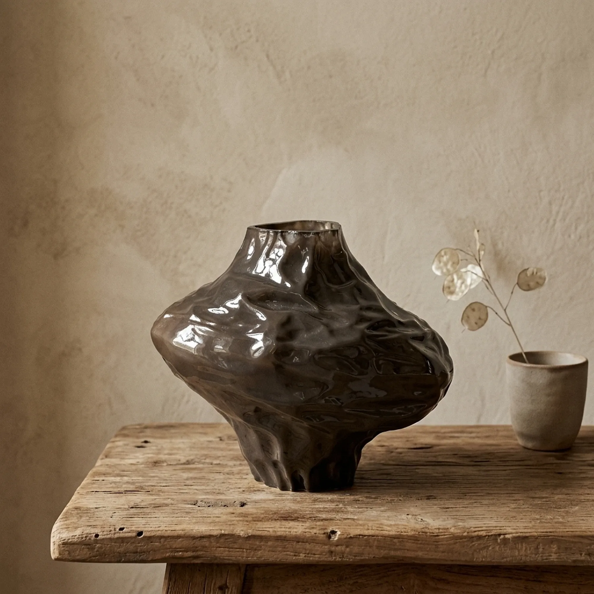 Vase Rias Small Braun - By-Boo