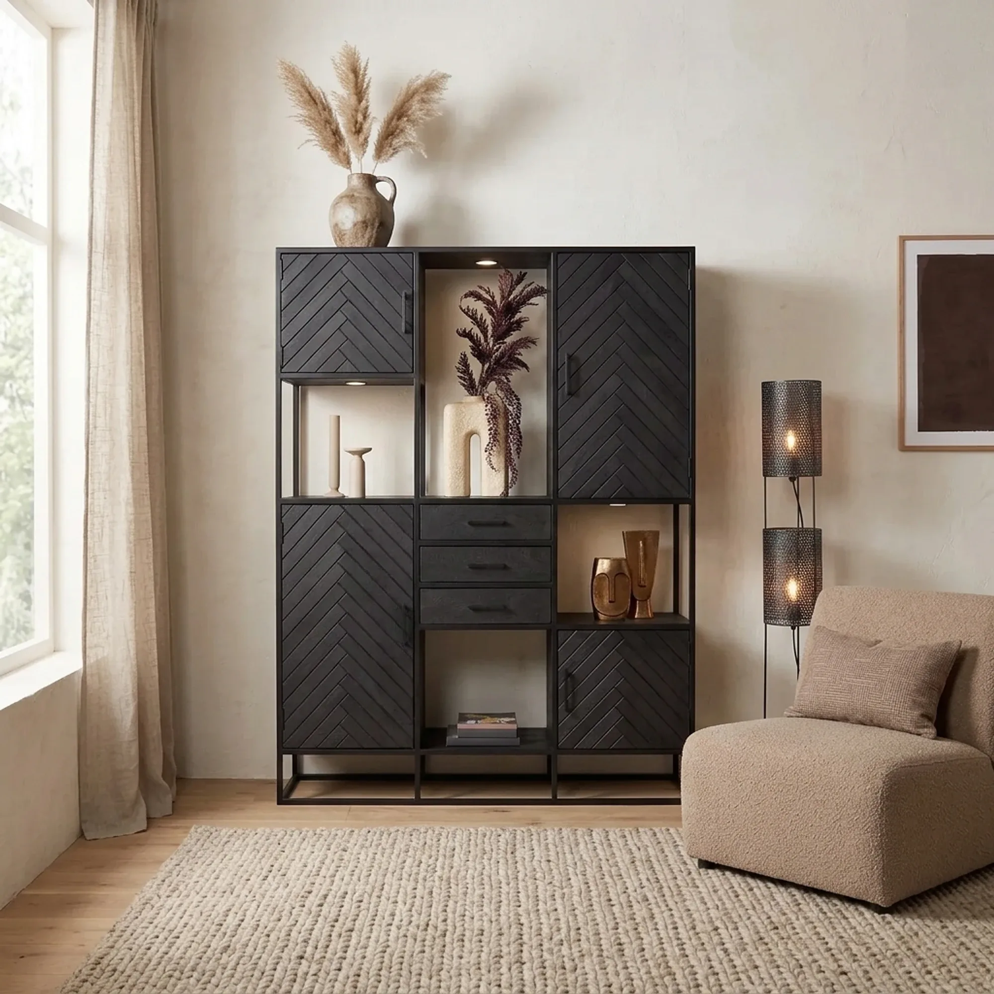 Compartment Cabinet New York Supreme XXL | 160 cm