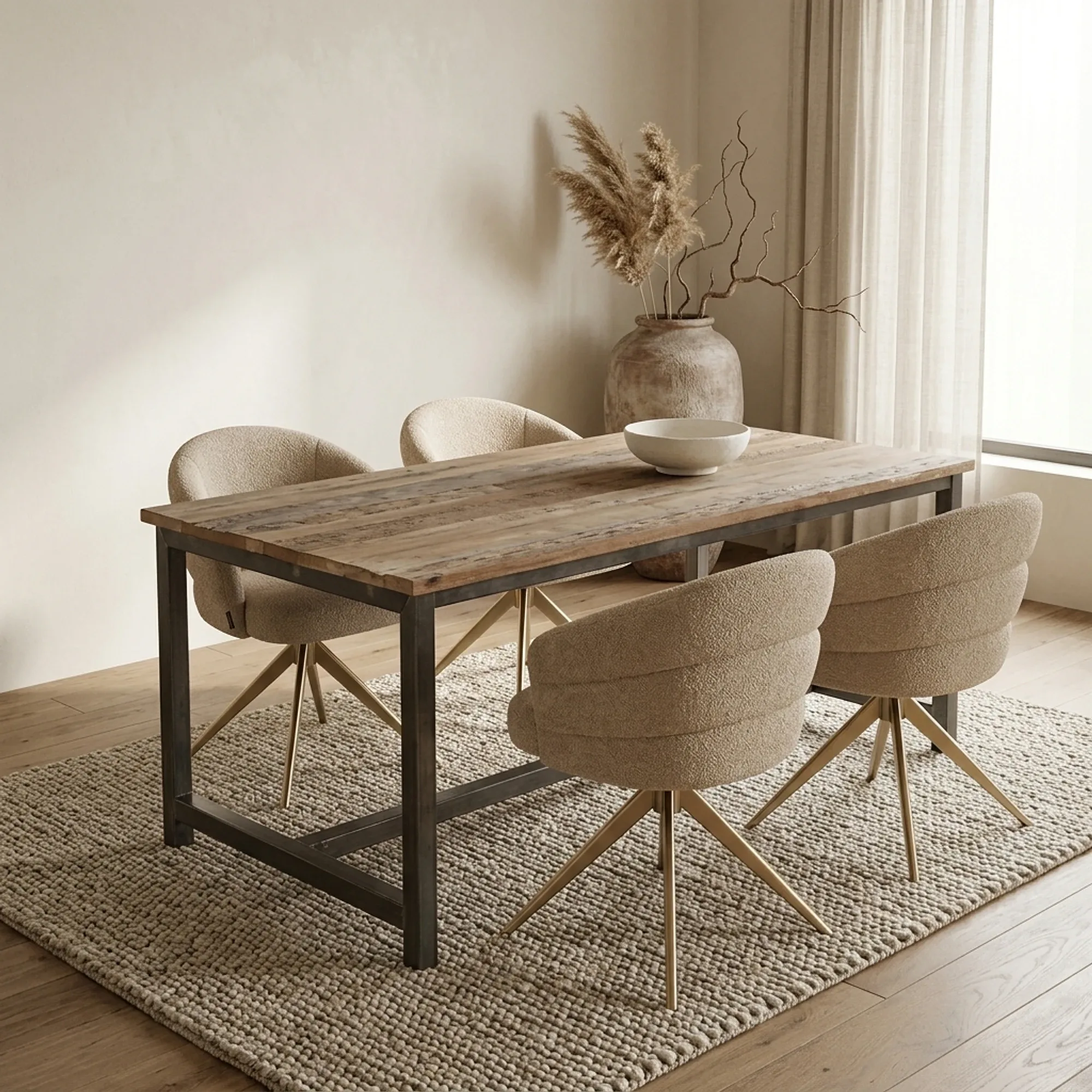 Esstisch Venedig braun Rechteck - Tower Living