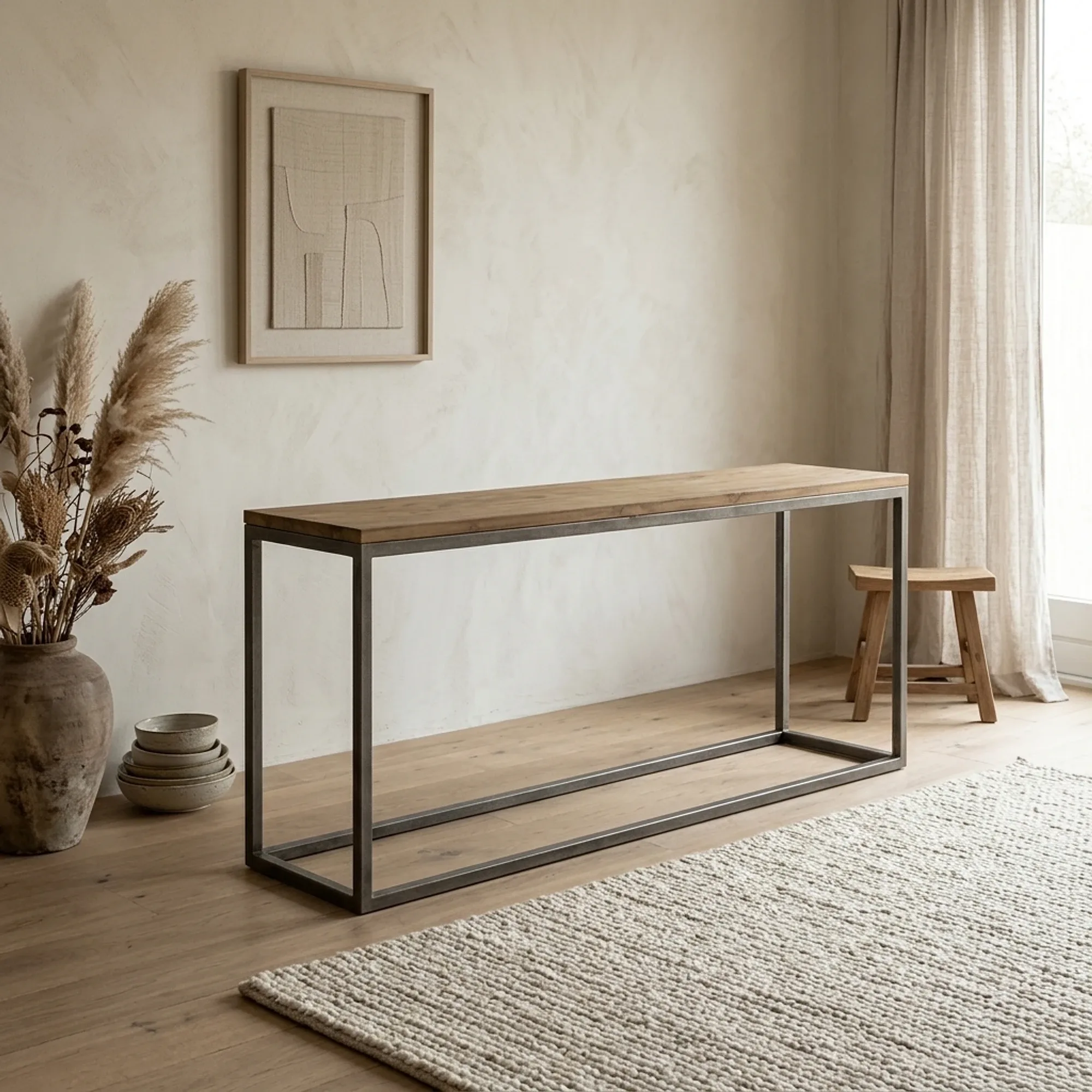 Venetie Hall Table brown 180 cm - Tower Living